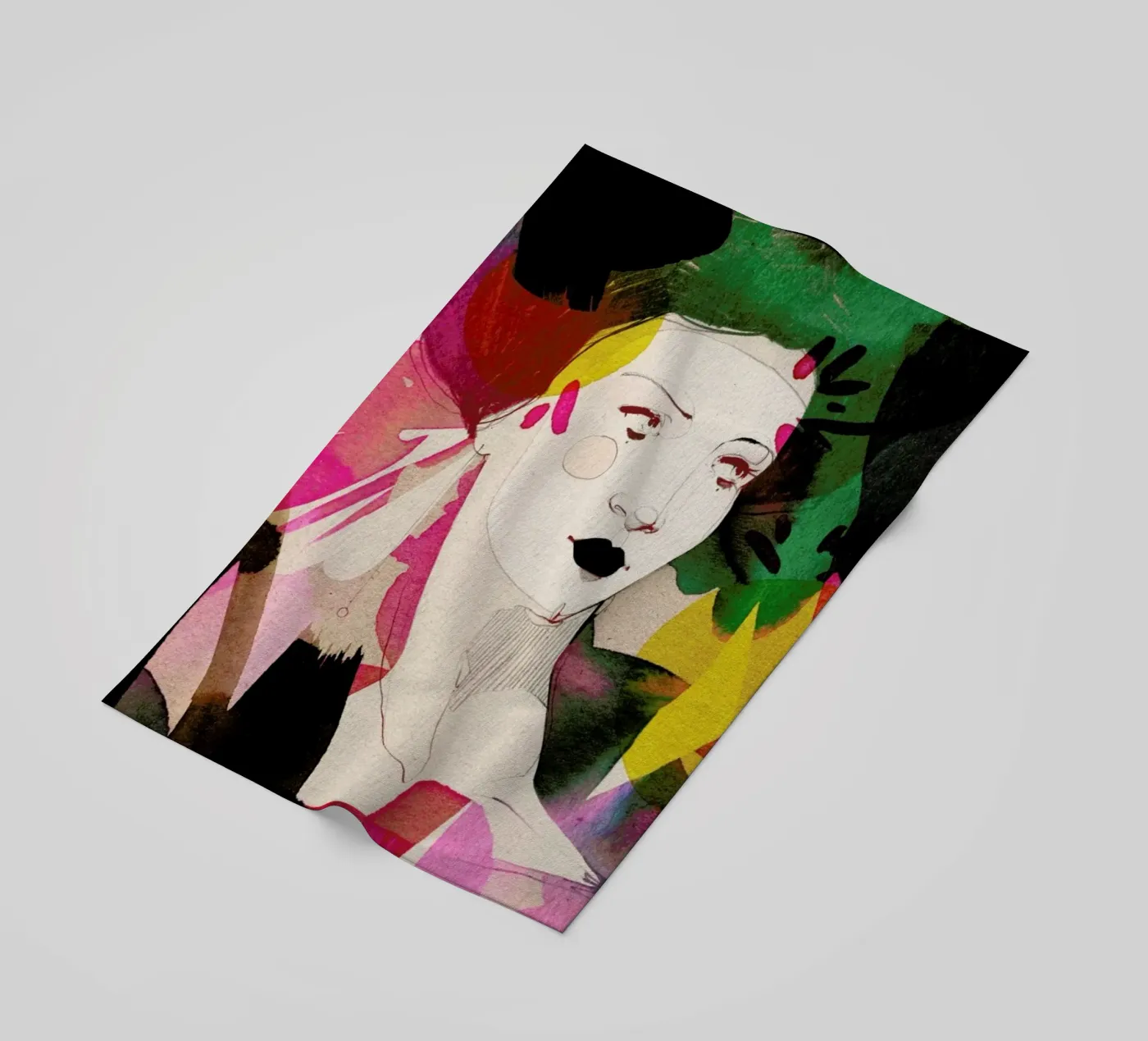 Bold serviette de plage de Ekaterina Koroleva