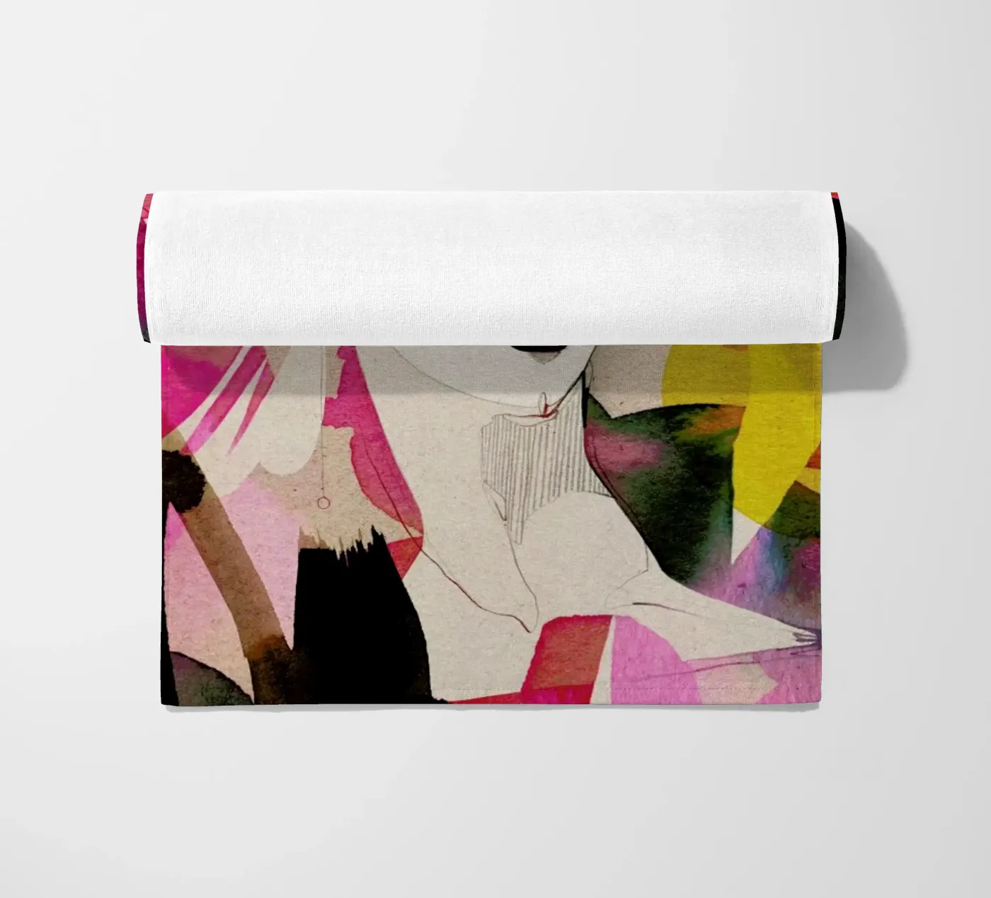 Bold serviette de plage de Ekaterina Koroleva