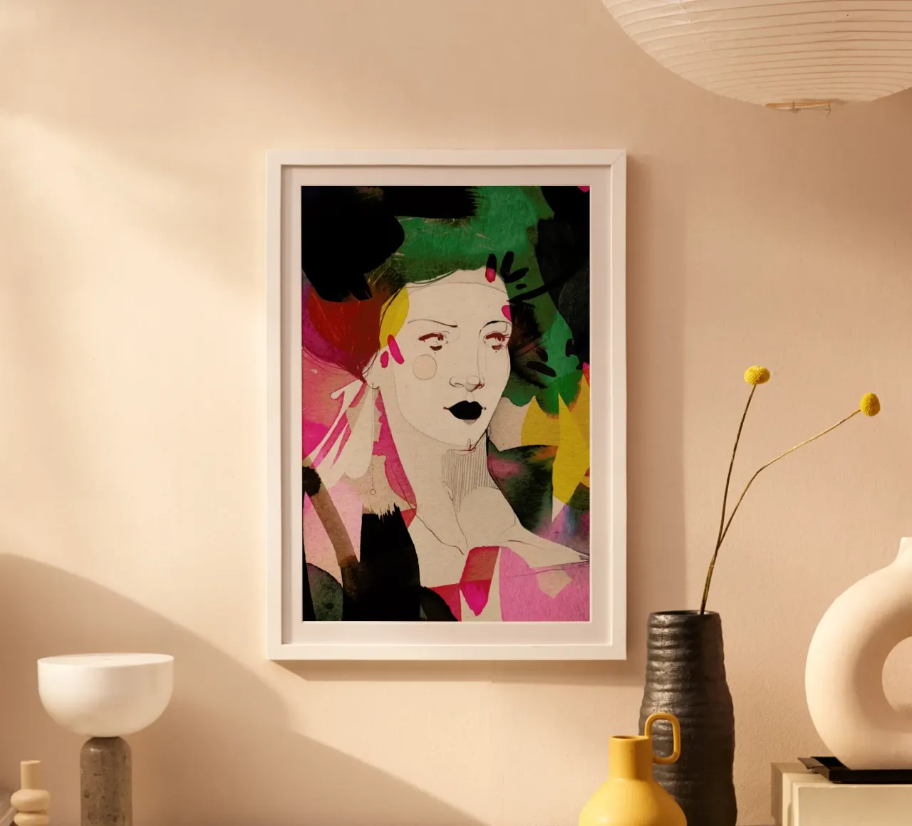 Bold poster con telaio in plastica da Ekaterina Koroleva