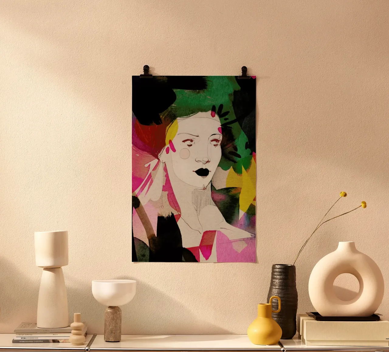 Bold poster con telaio in plastica da Ekaterina Koroleva