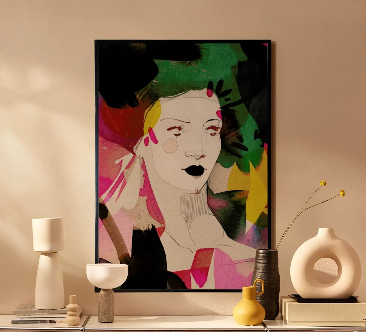 Bold poster con telaio in plastica da Ekaterina Koroleva