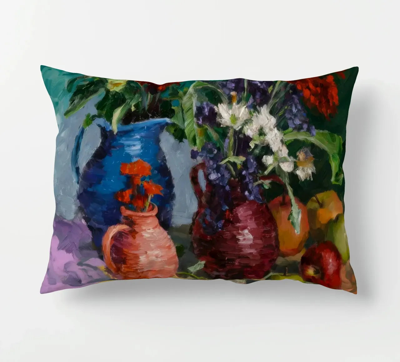 Harvest Jug Bounty decorative cushion by Radiance Landscape
