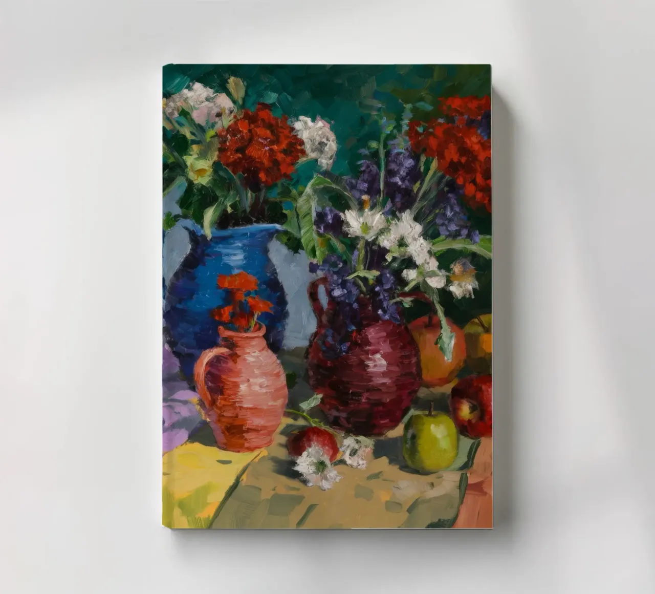 Harvest Jug Bounty notebook by Radiance Landscape