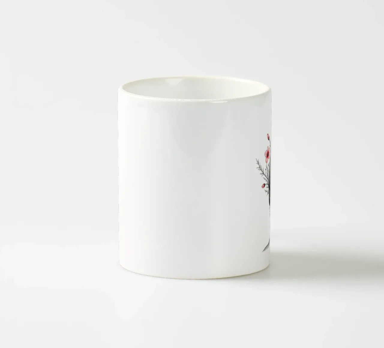 Cosa cresce dalla pausa tazza in ceramica da Dustlight Atelier