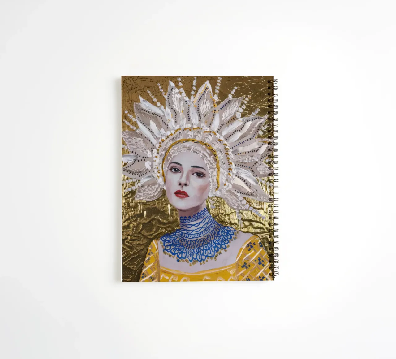 Solar Spike Regalia spiral notebook by Vivid Reverie