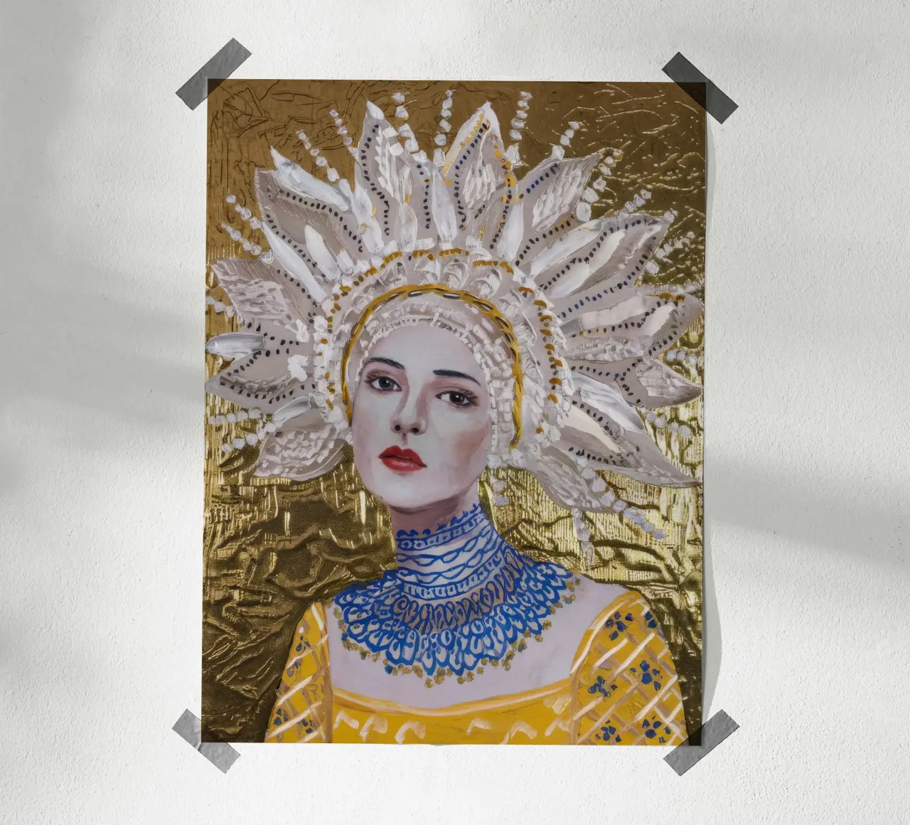 Regalia del picco solare poster con telaio in plastica da Vivid Reverie