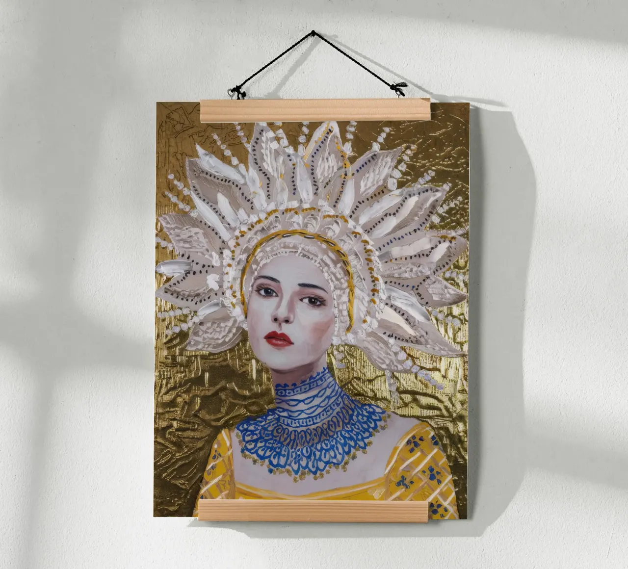 Regalia del picco solare poster con telaio in plastica da Vivid Reverie