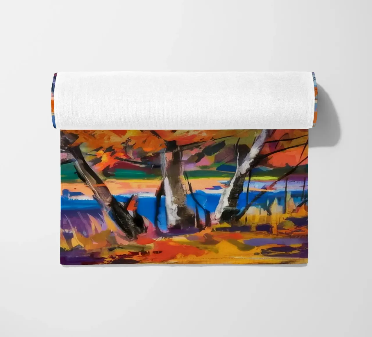 Betulla Fuoco d'Autunno telo mare da Radiance Landscape