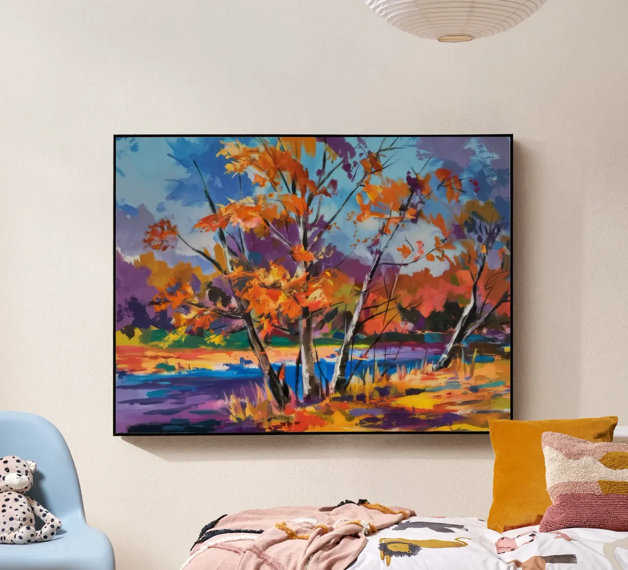 Betulla Fuoco d'Autunno plexiglass da Radiance Landscape