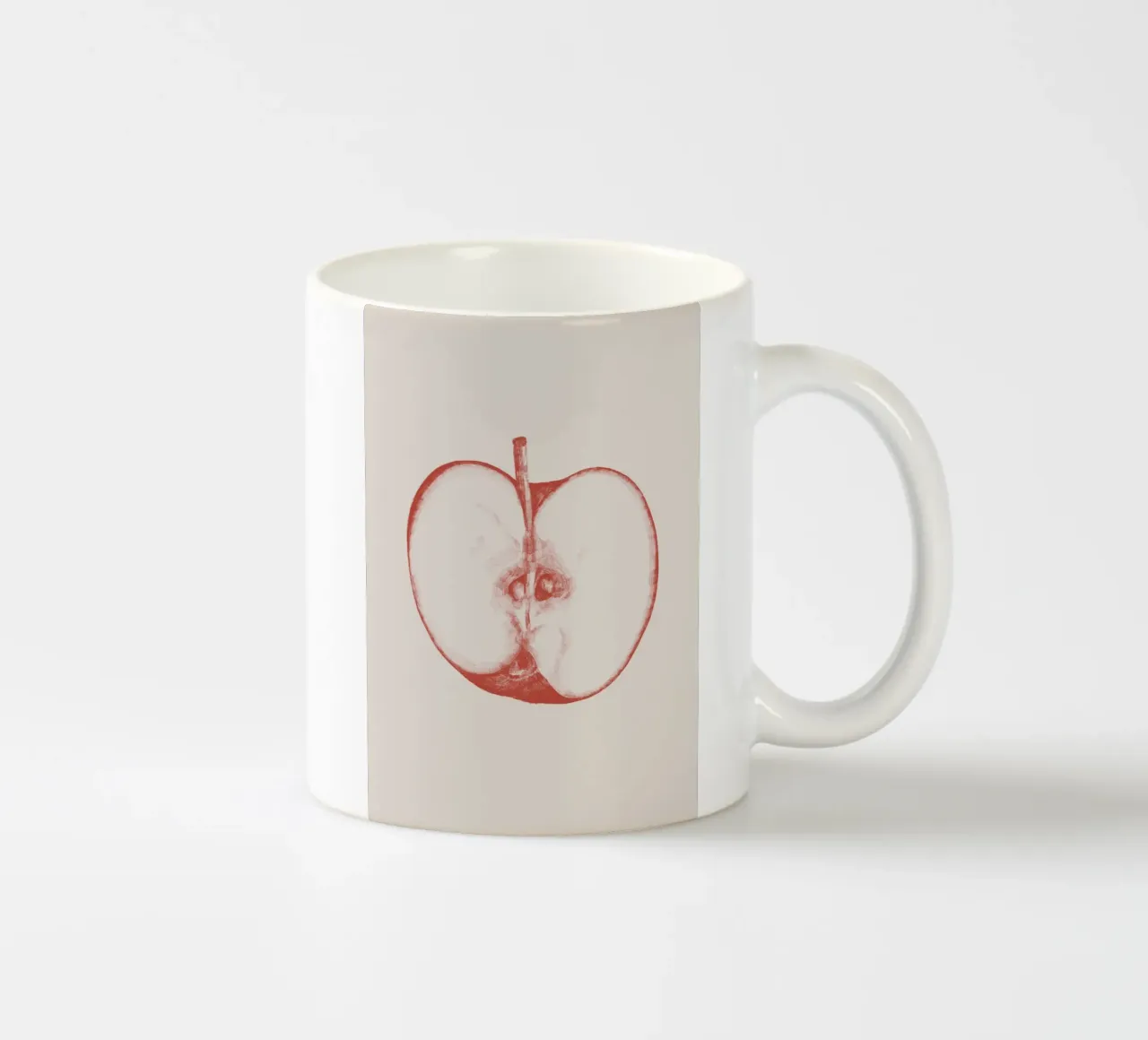 Red Apple tazza in ceramica da La Bola