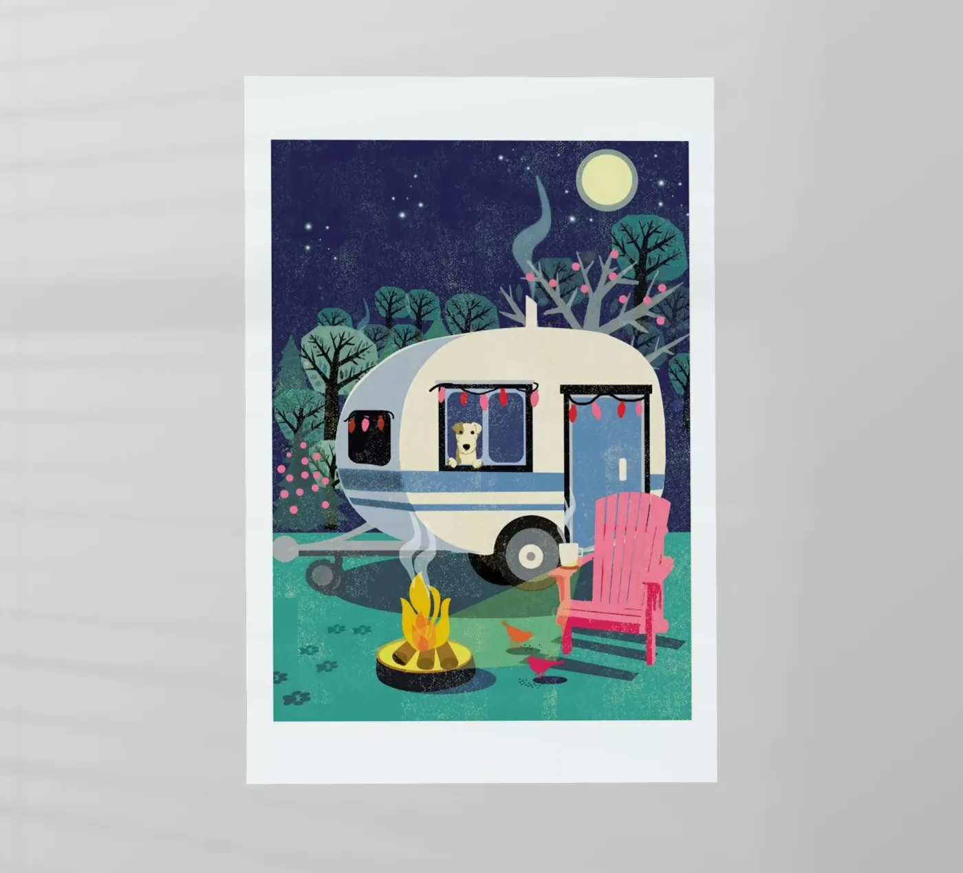 Caravan pellicola backlit da Rocket68