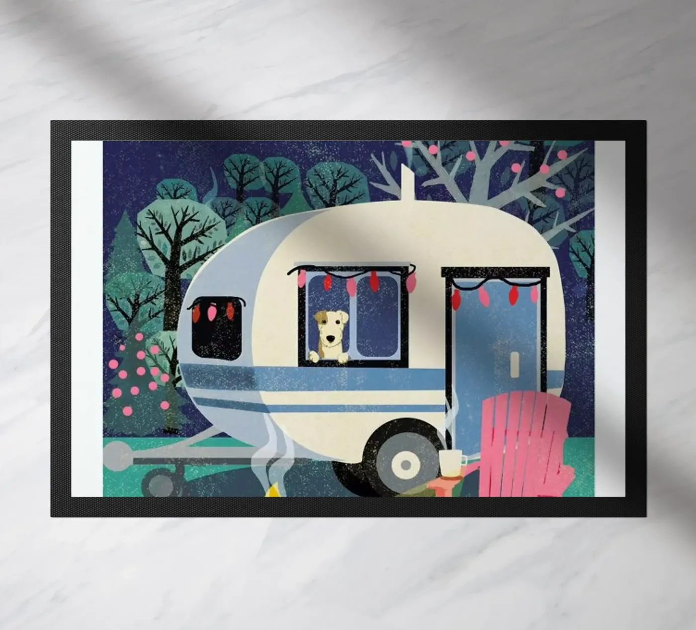 Caravan deurmat van Rocket68