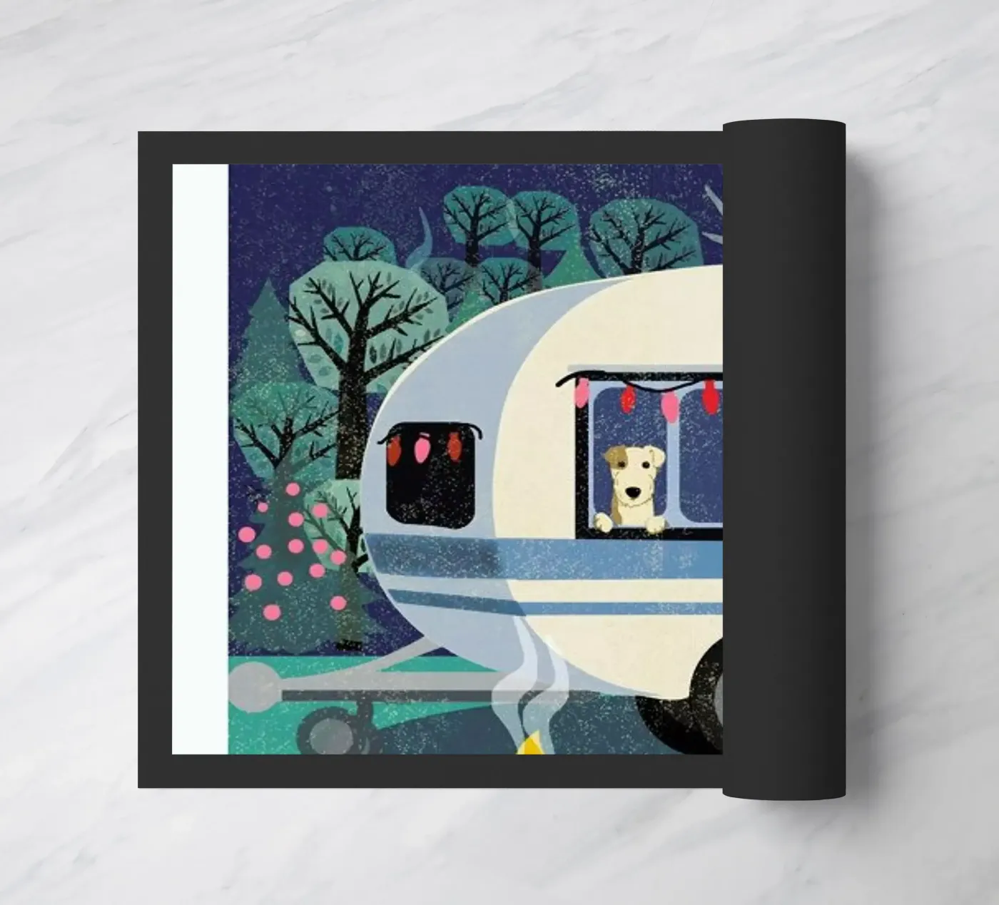 Caravan Fußmatte von Rocket68