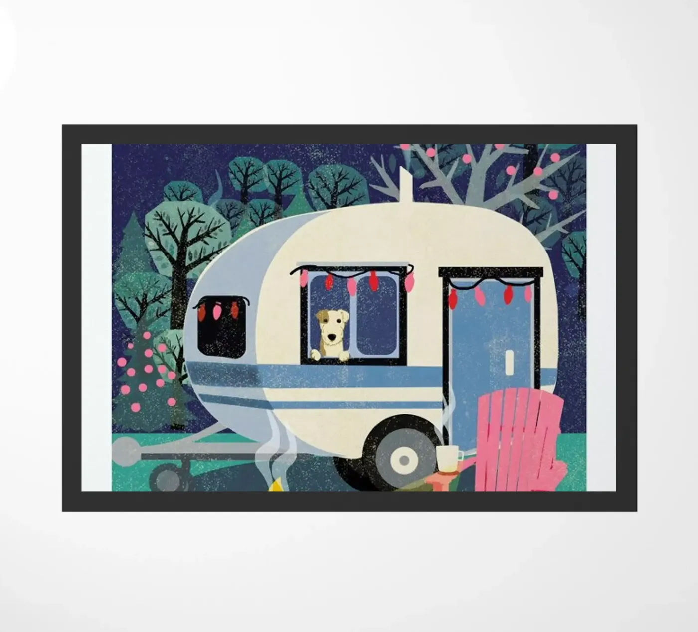 Caravan Fußmatte von Rocket68