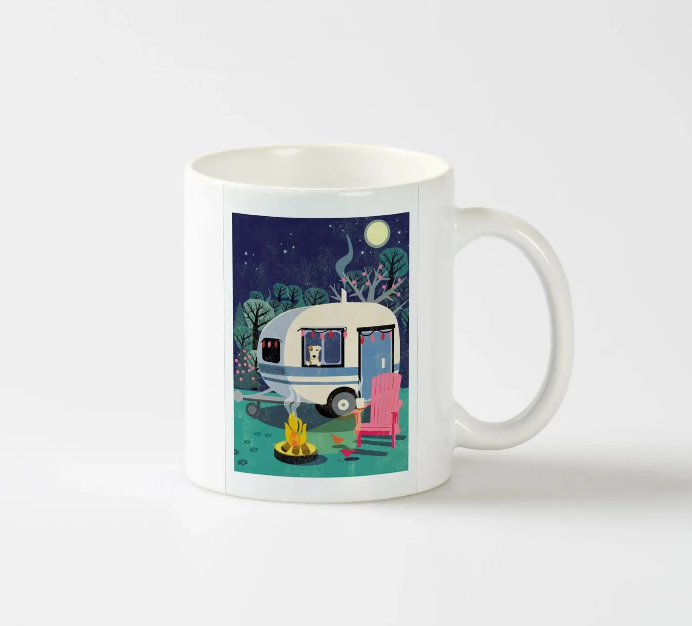 Caravan ceramic mug by Rocket68