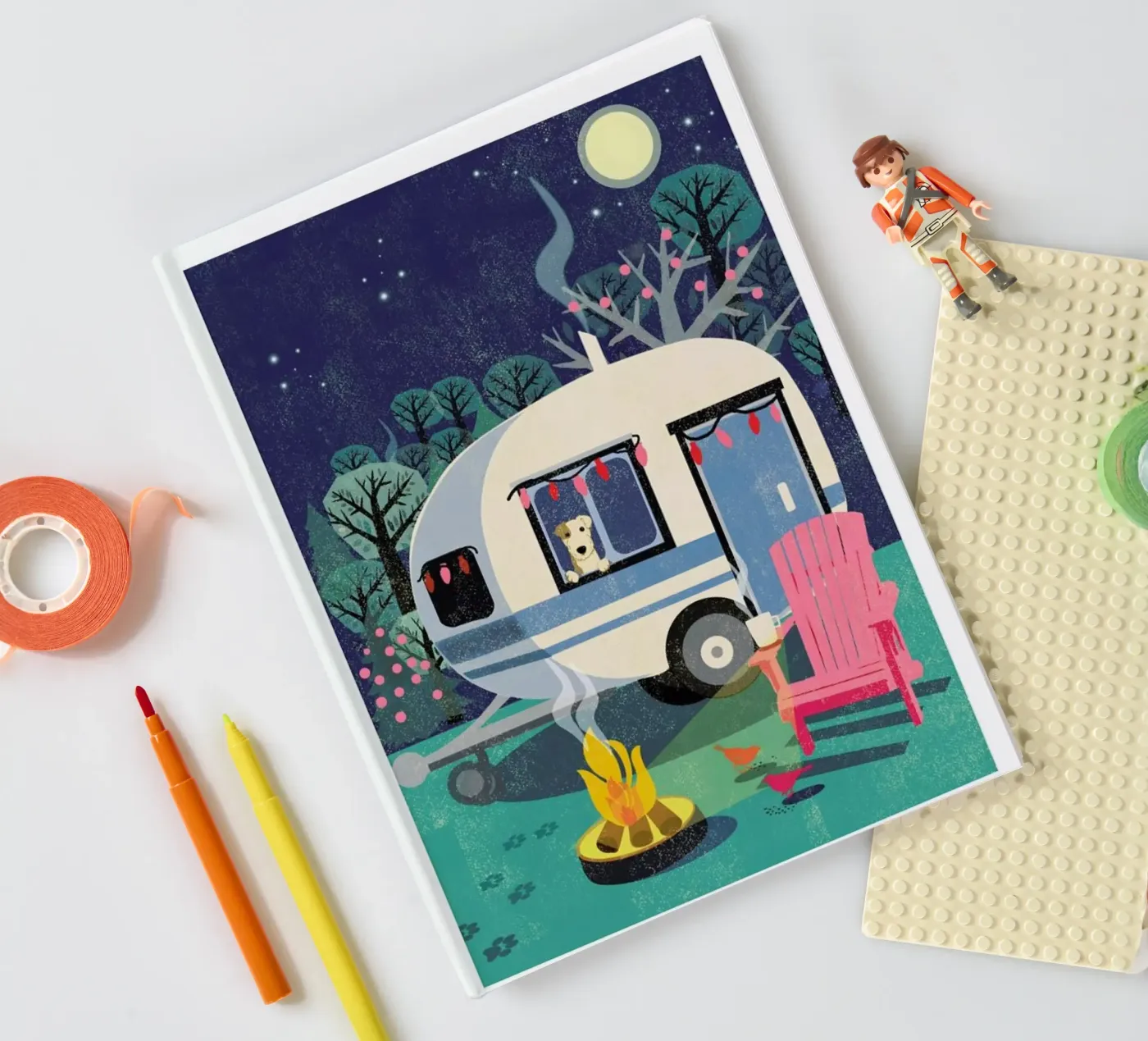 Caravan notebook by Rocket68
