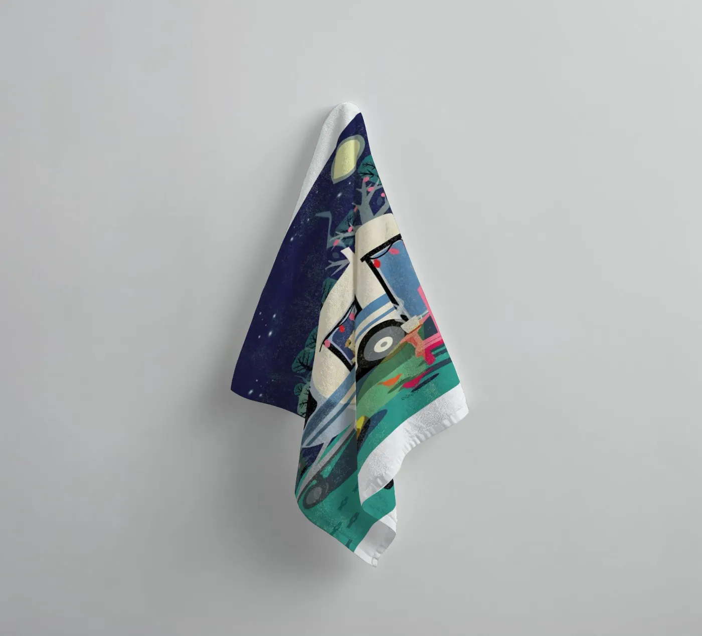 Caravan badhanddoek van Rocket68