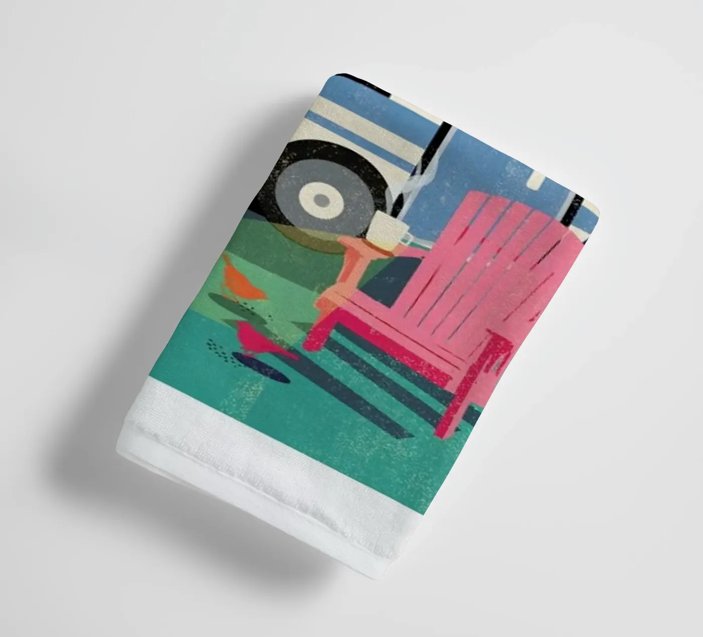 Caravan badhanddoek van Rocket68