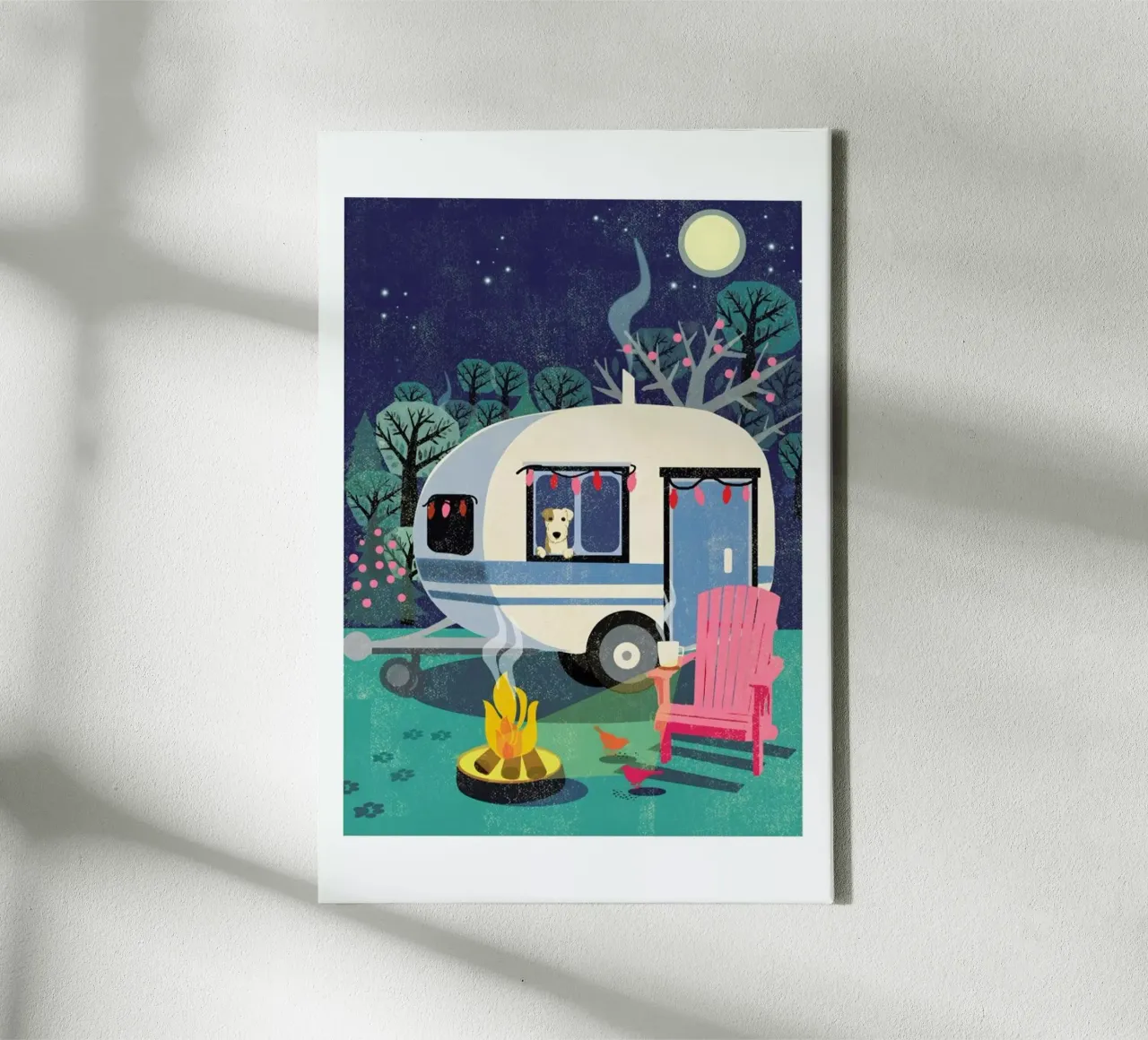 Caravan Leinwand von Rocket68