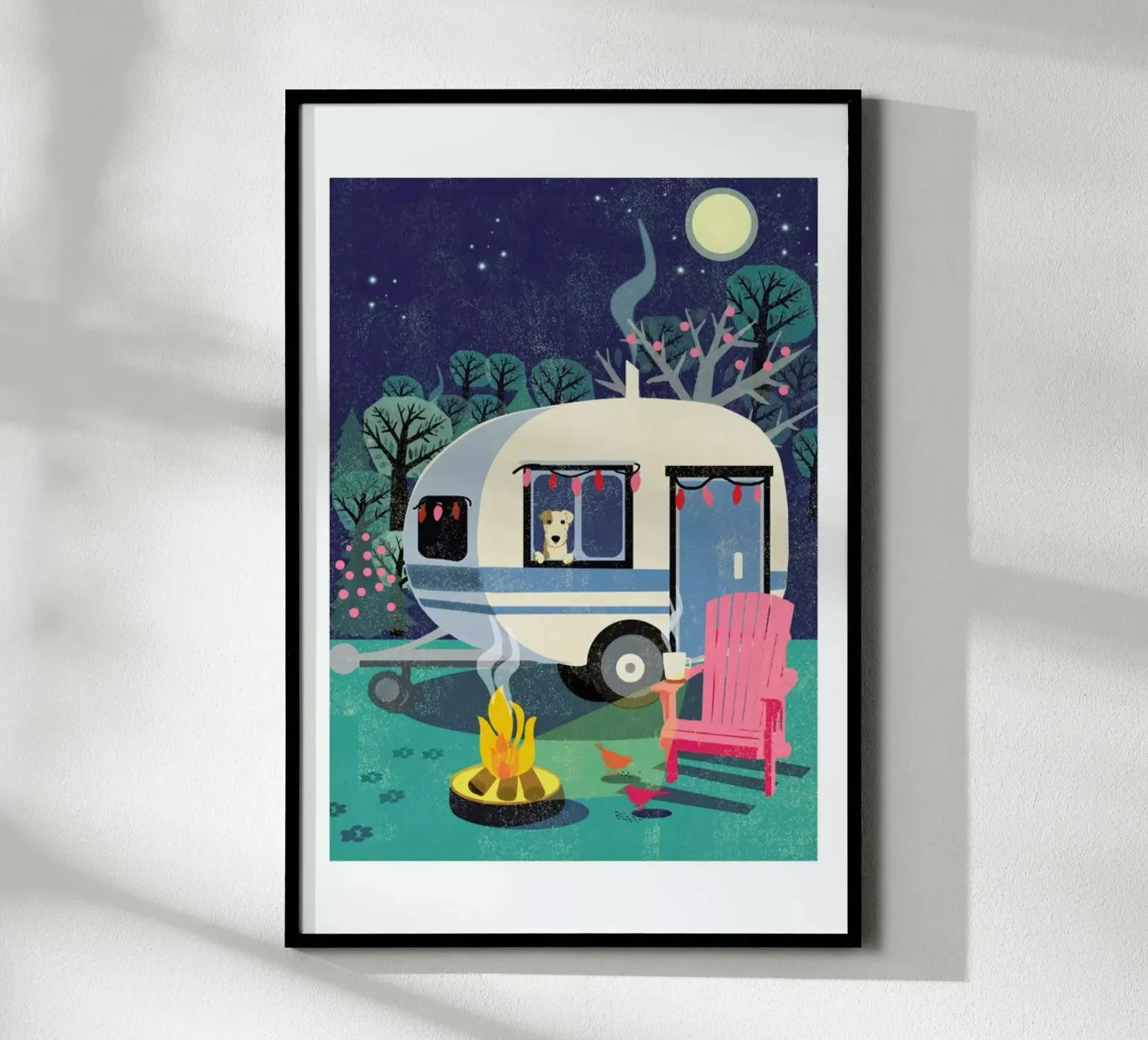 Caravan poster van Rocket68