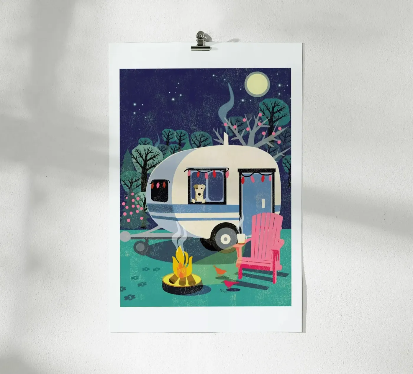 Caravan poster van Rocket68
