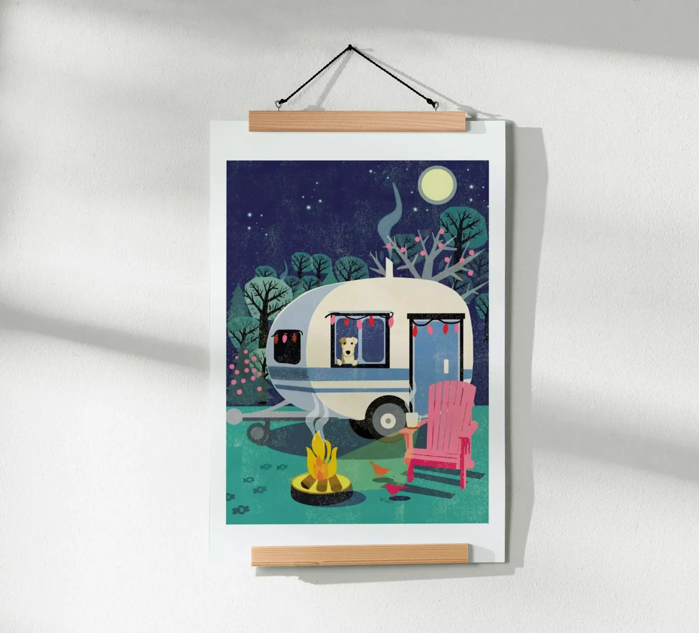 Caravan poster van Rocket68