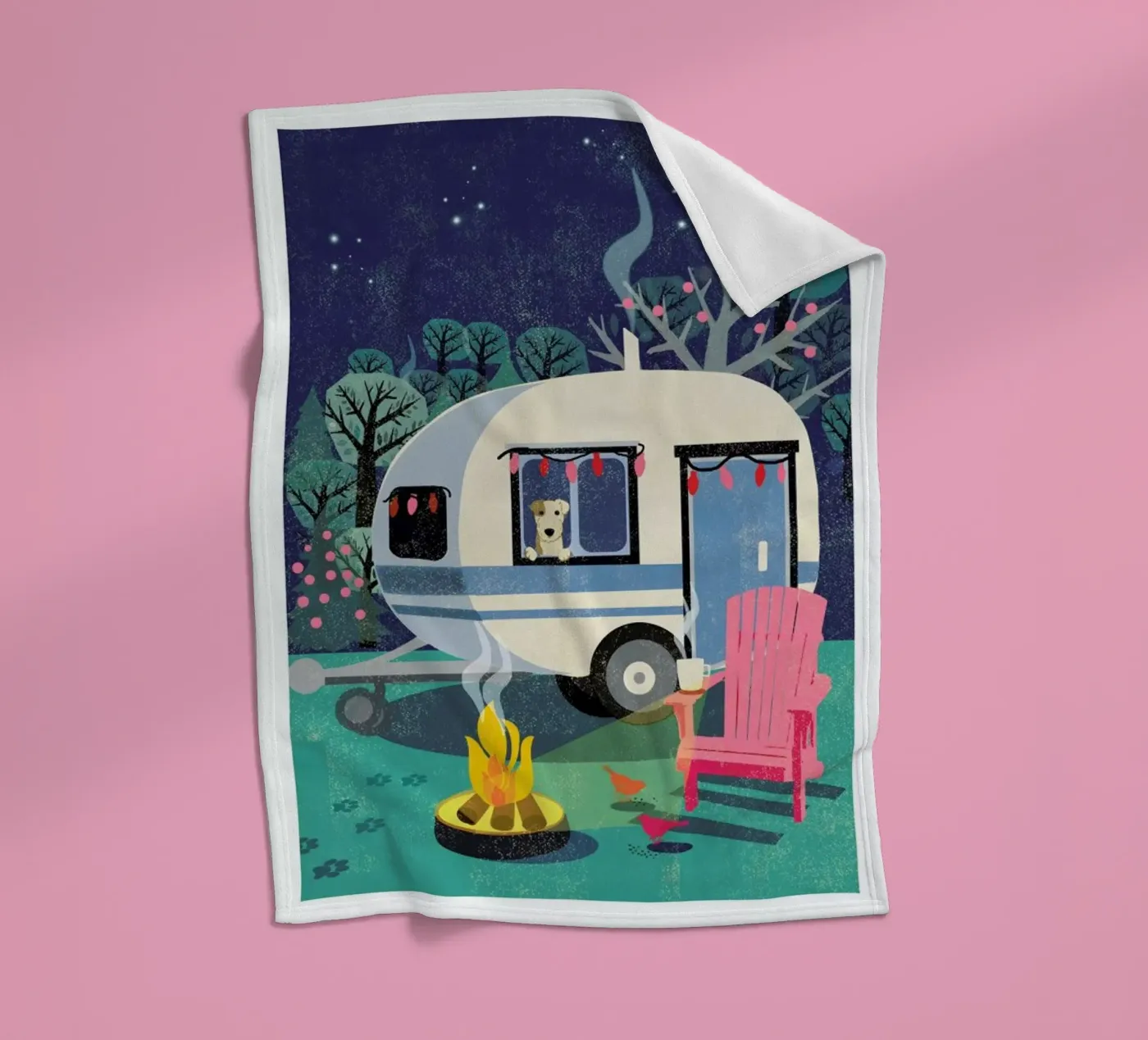 Caravan Fleecedecke von Rocket68