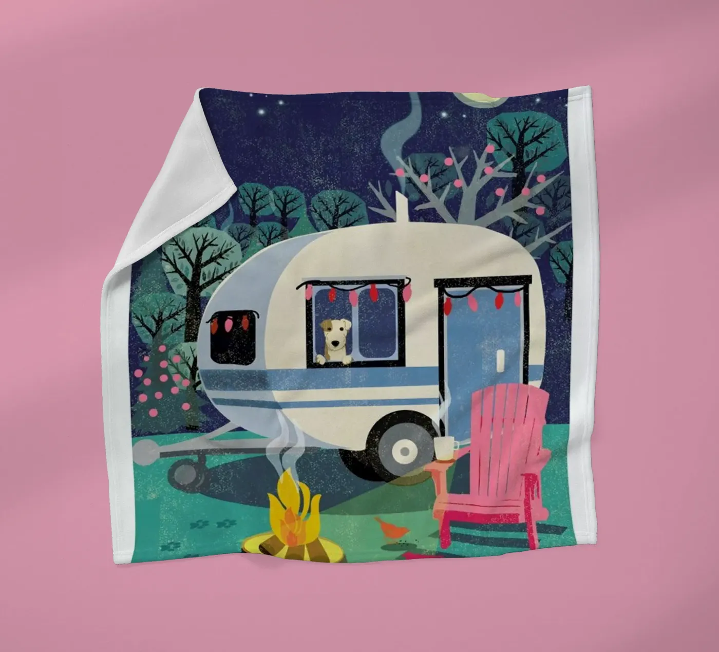 Caravan Fleecedecke von Rocket68