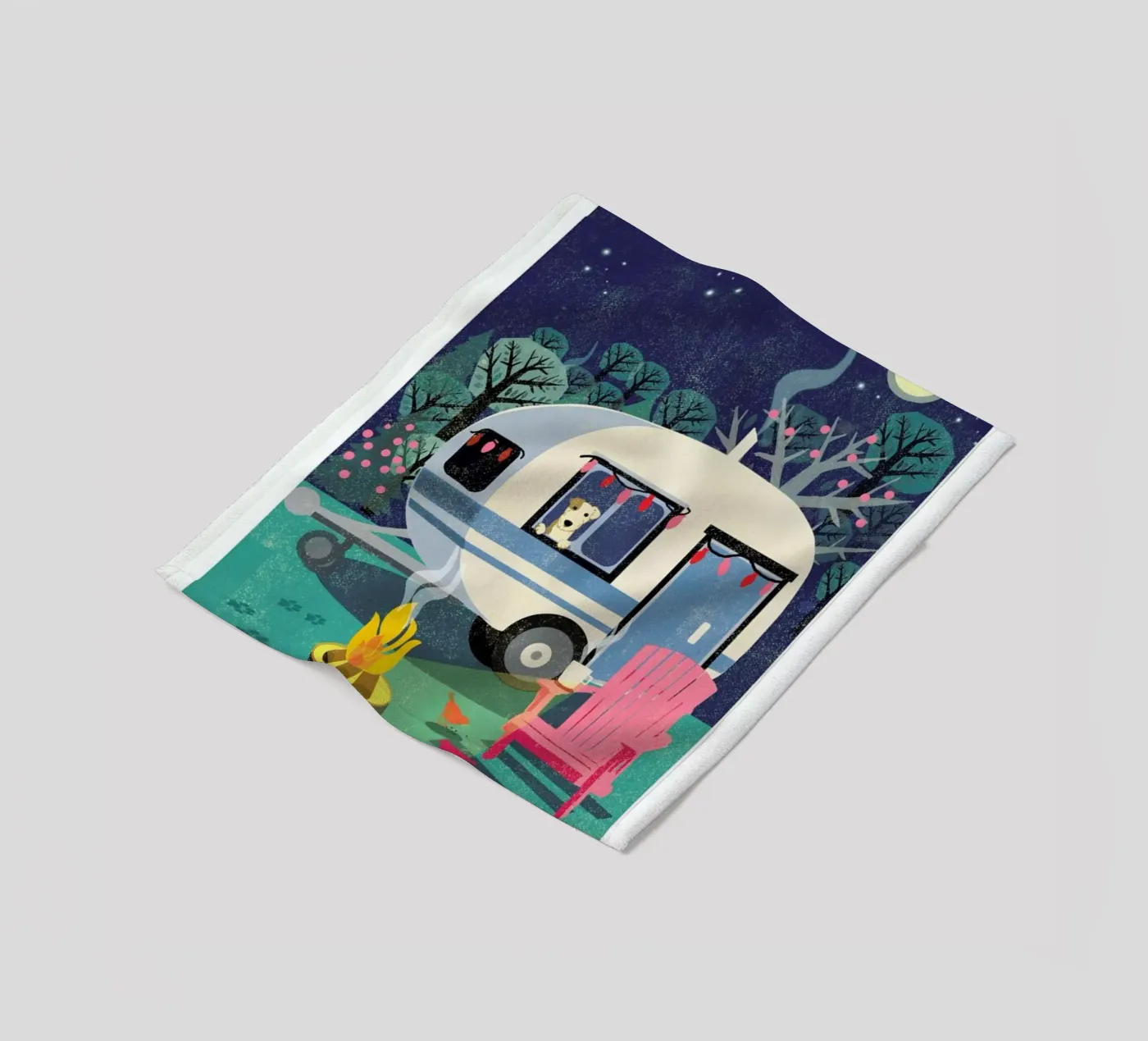 Caravan Fleecedecke von Rocket68