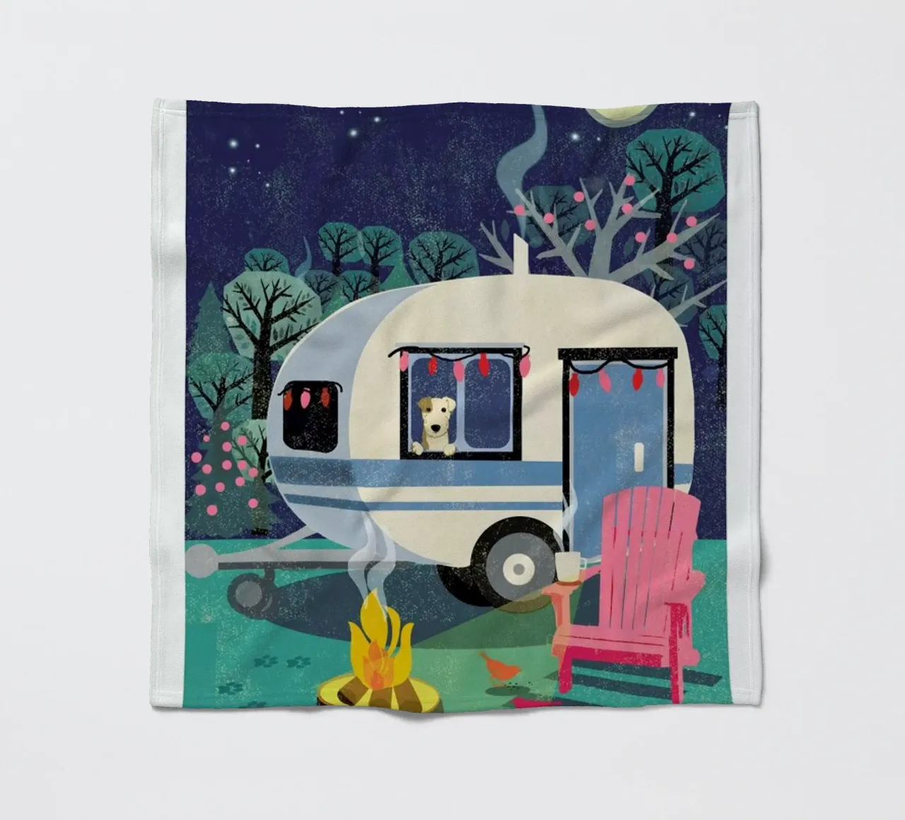 Caravan coperta in pile da Rocket68