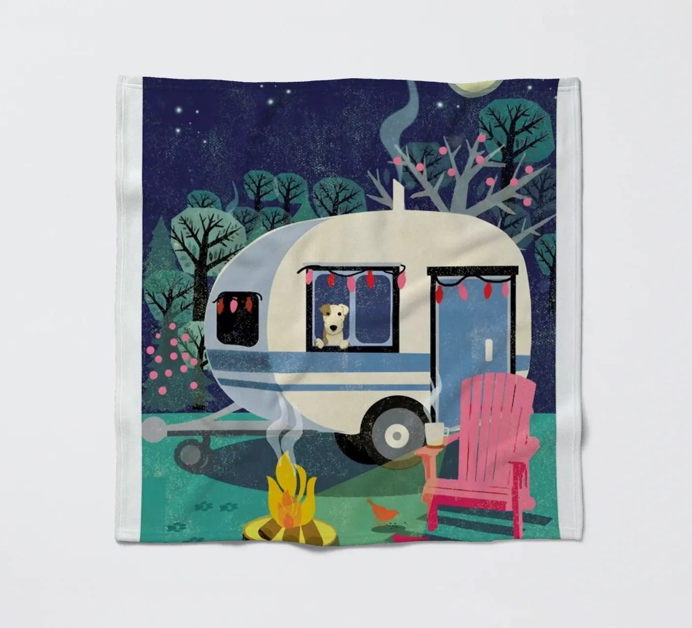 Caravan Fleecedecke von Rocket68