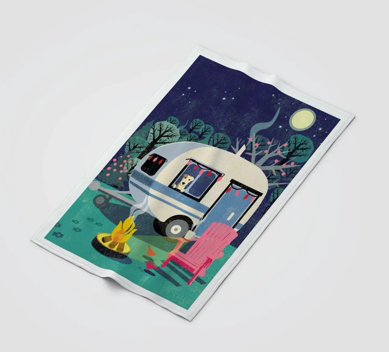 Caravan coperta in pile da Rocket68