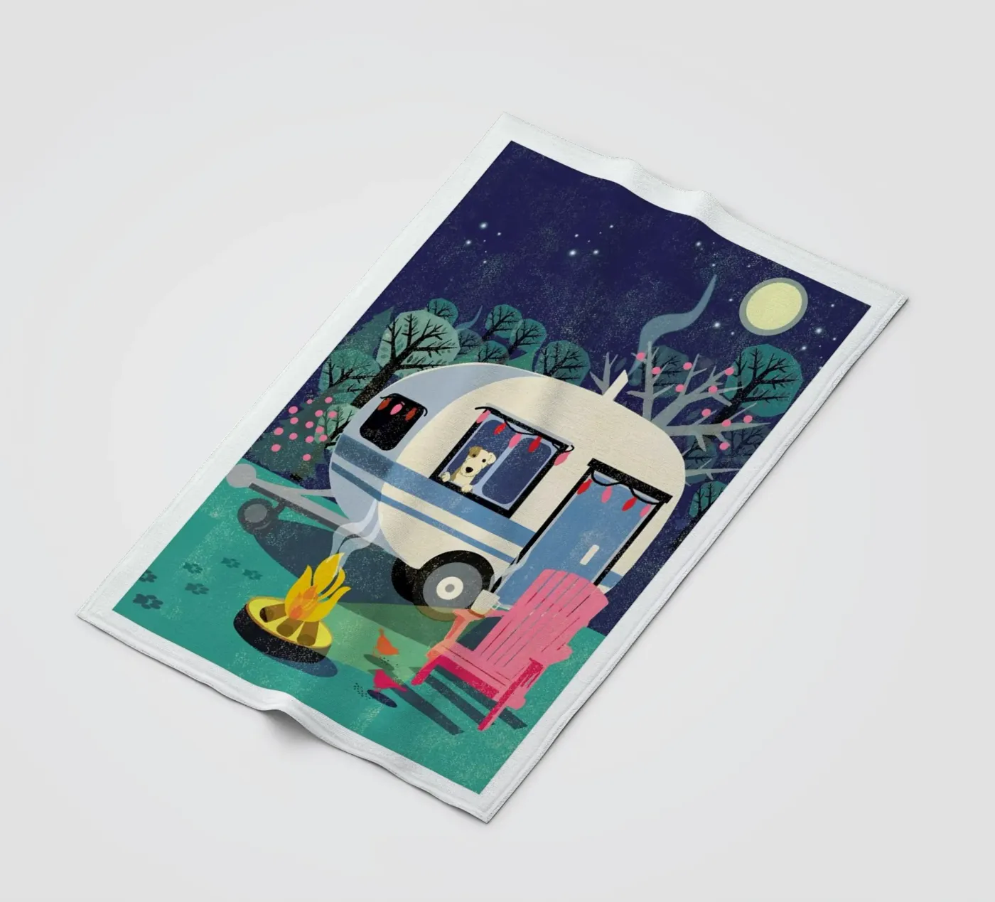 Caravan Fleecedecke von Rocket68