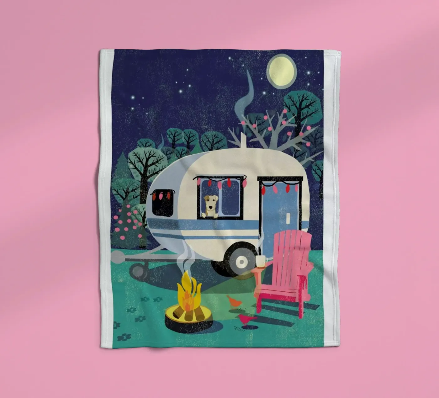 Caravan Fleecedecke von Rocket68