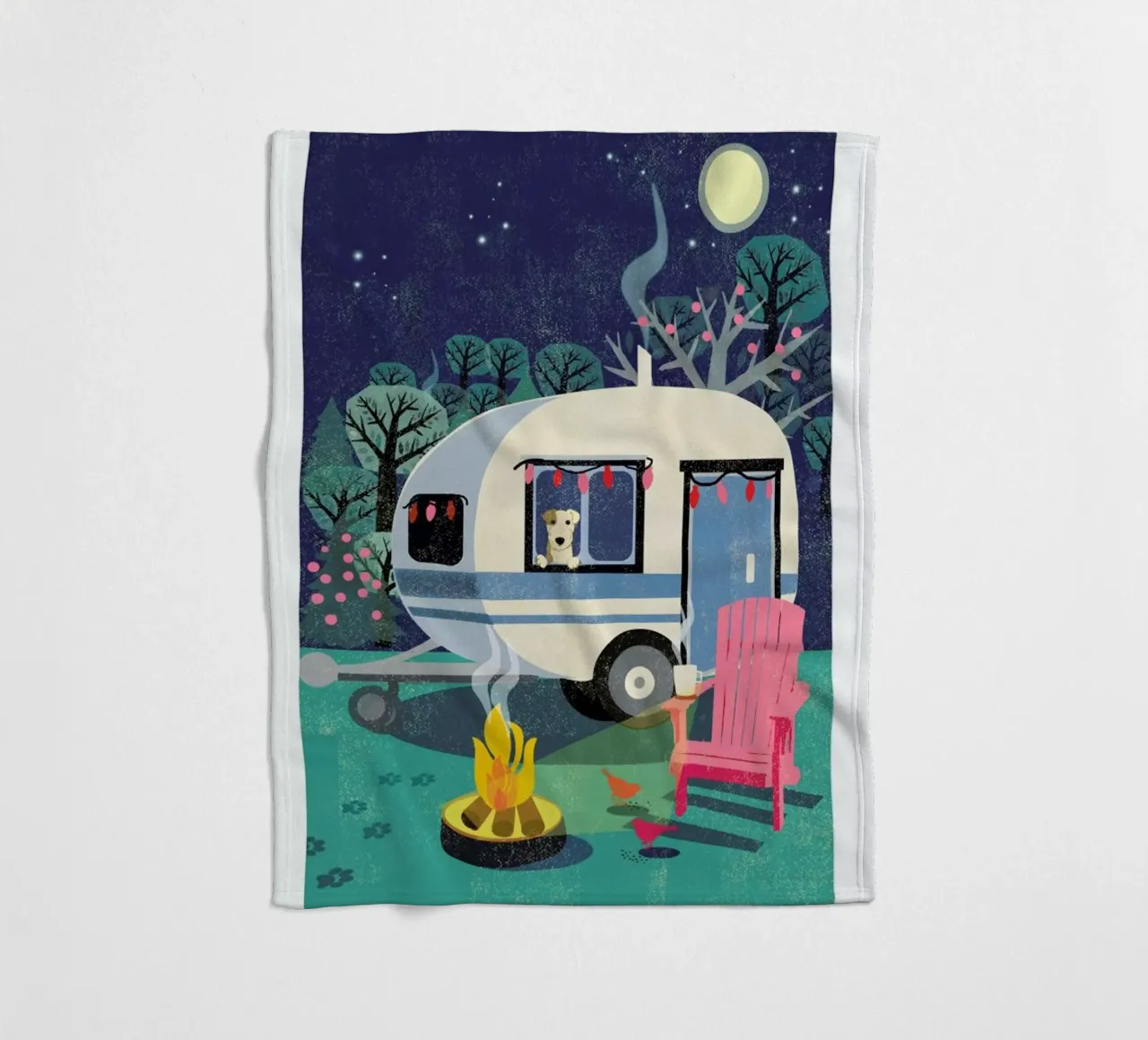 Caravan Fleecedecke von Rocket68