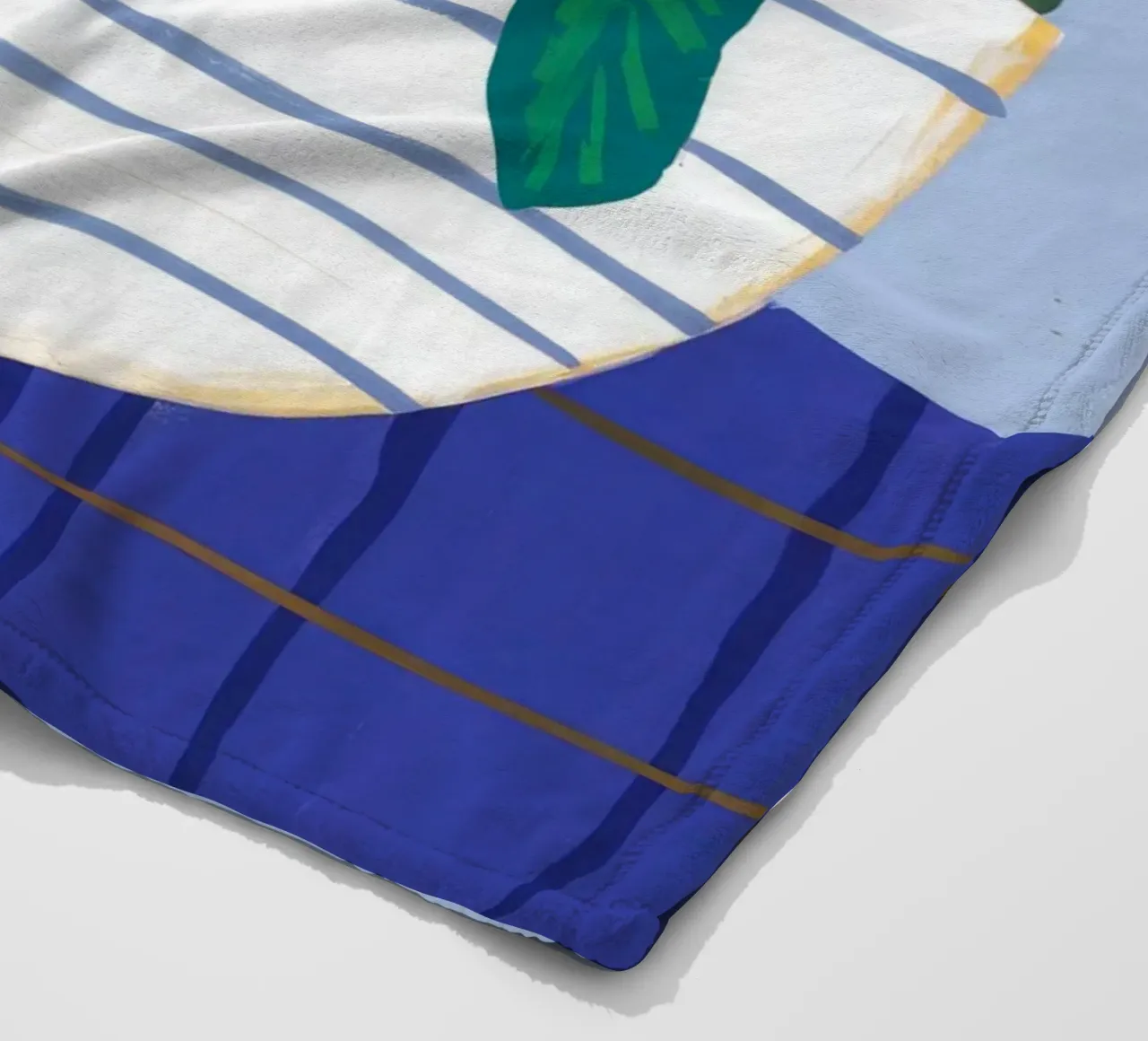 Fruttiera a scacchiera coperta in pile da Moonlite Desire