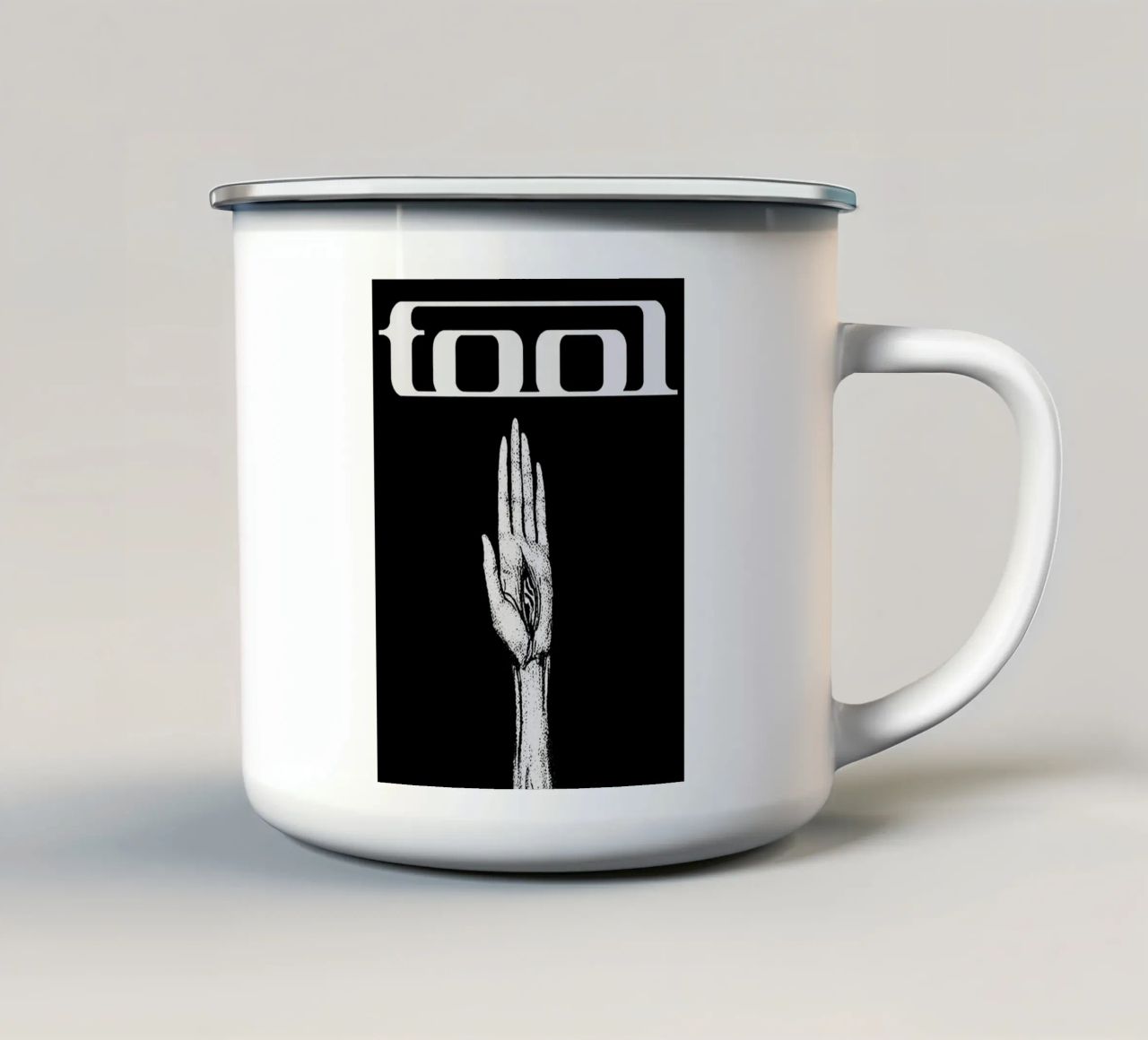 tool band art tazza in smalto da vanhesling