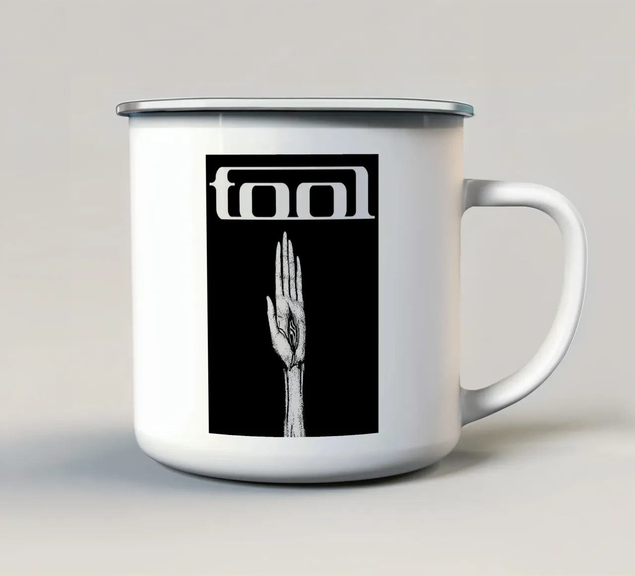 tool band art tazza in smalto da vanhesling