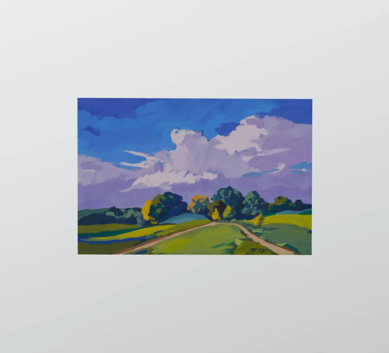 Cloud Drama Fields sticker by Radiance Landscape