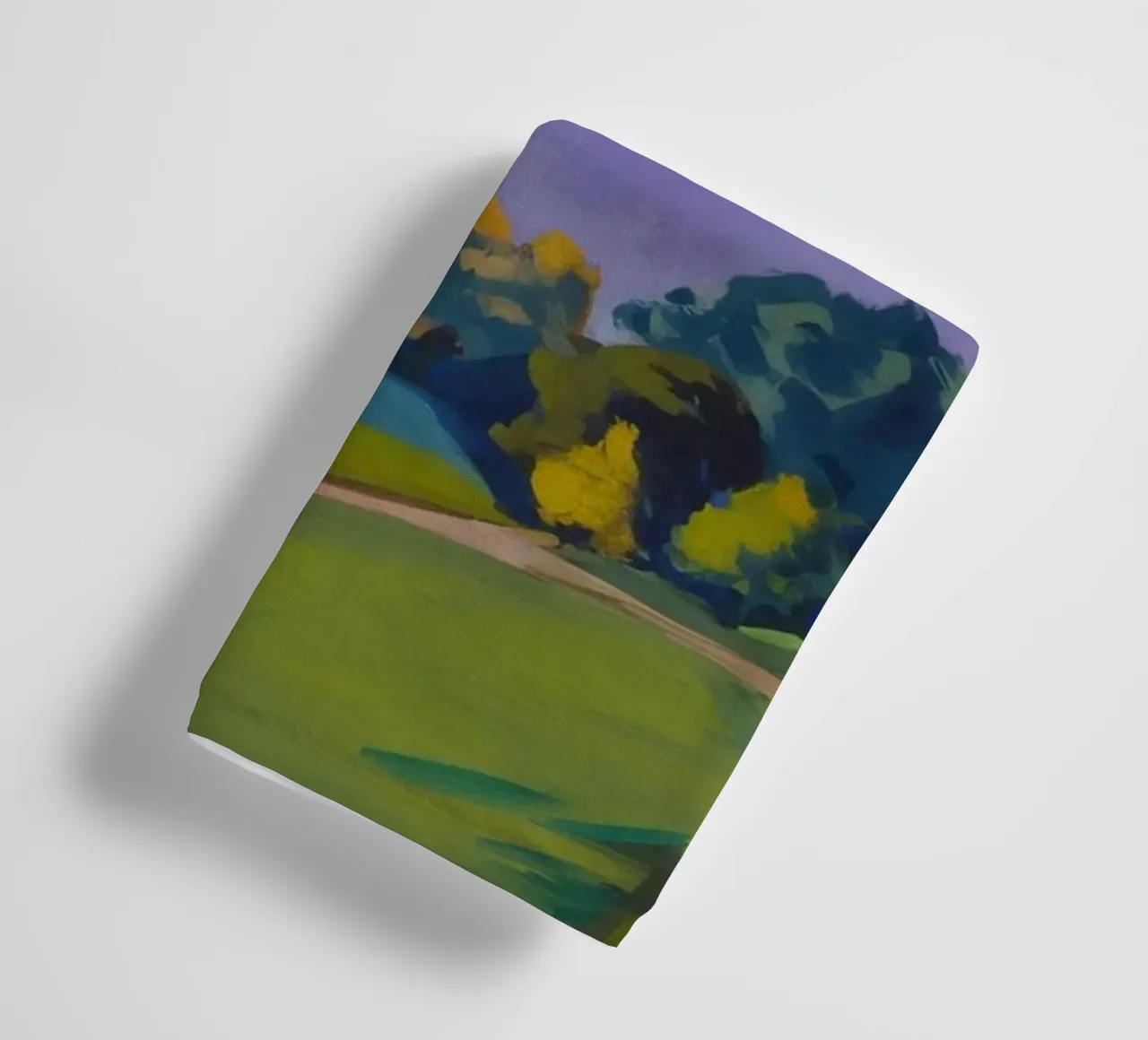 Cloud Drama Fields towel by Radiance Landscape