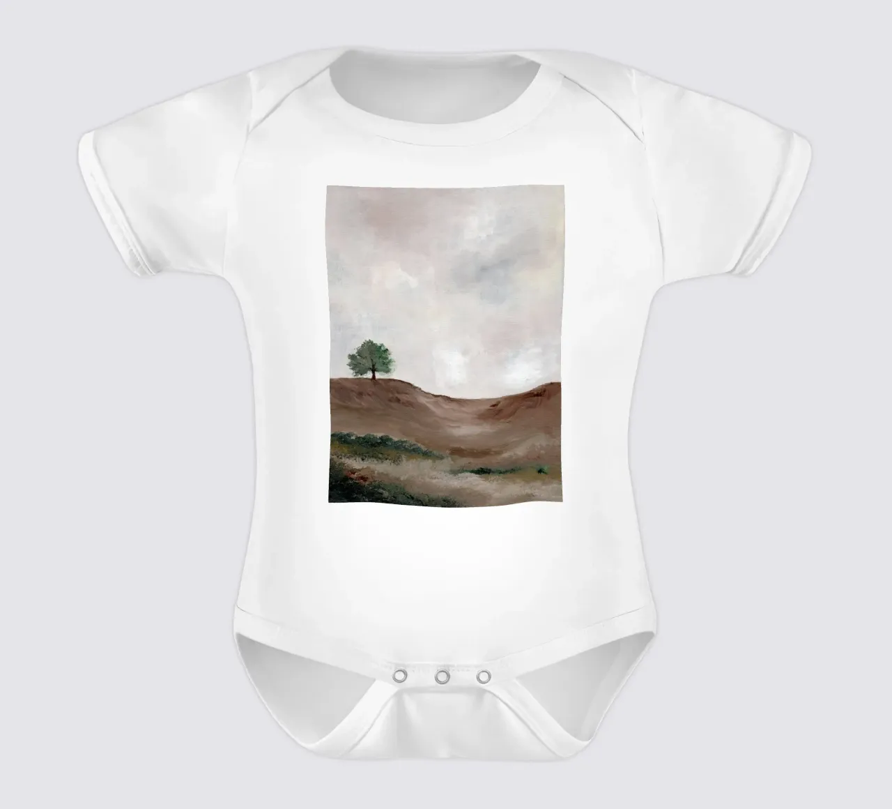 Lone Tree body neonato maniche corte da Nikitajariwala