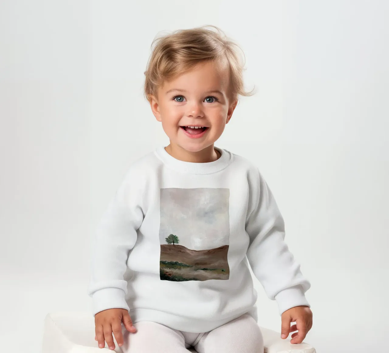 Lone Tree felpa neonato da Nikitajariwala