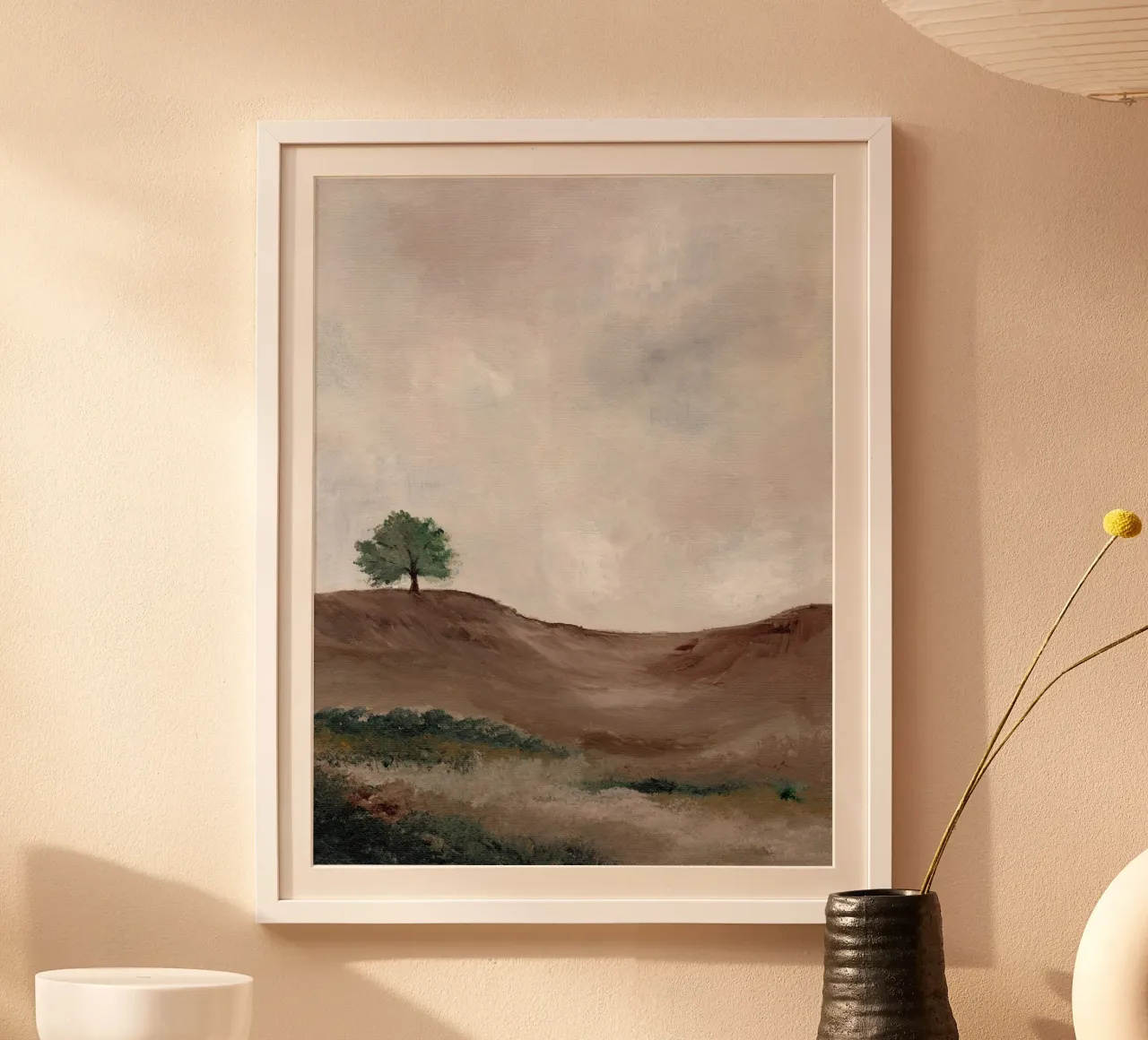 Lone Tree carta hahnemühle da Nikitajariwala