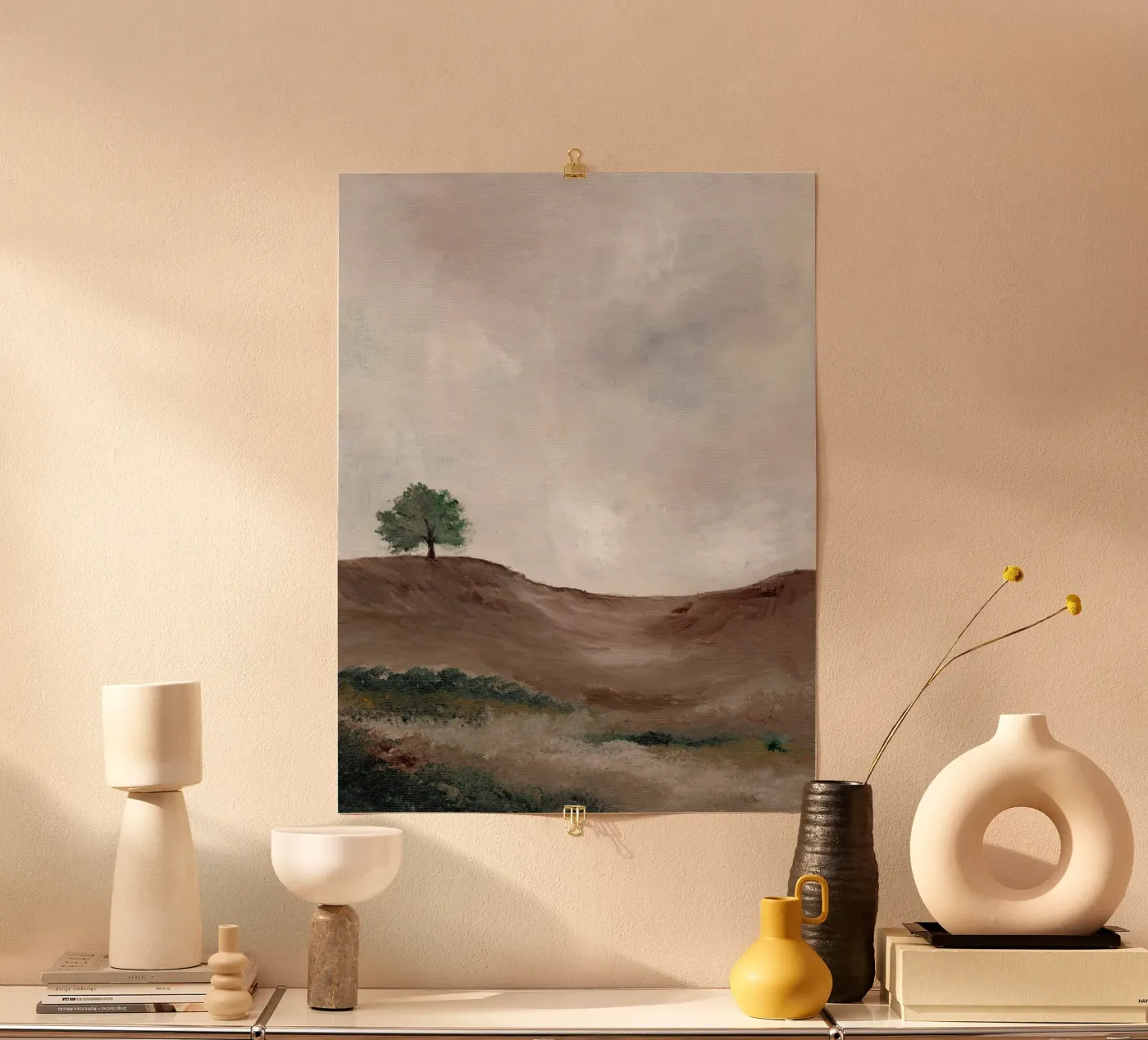 Lone Tree poster by Nikitajariwala