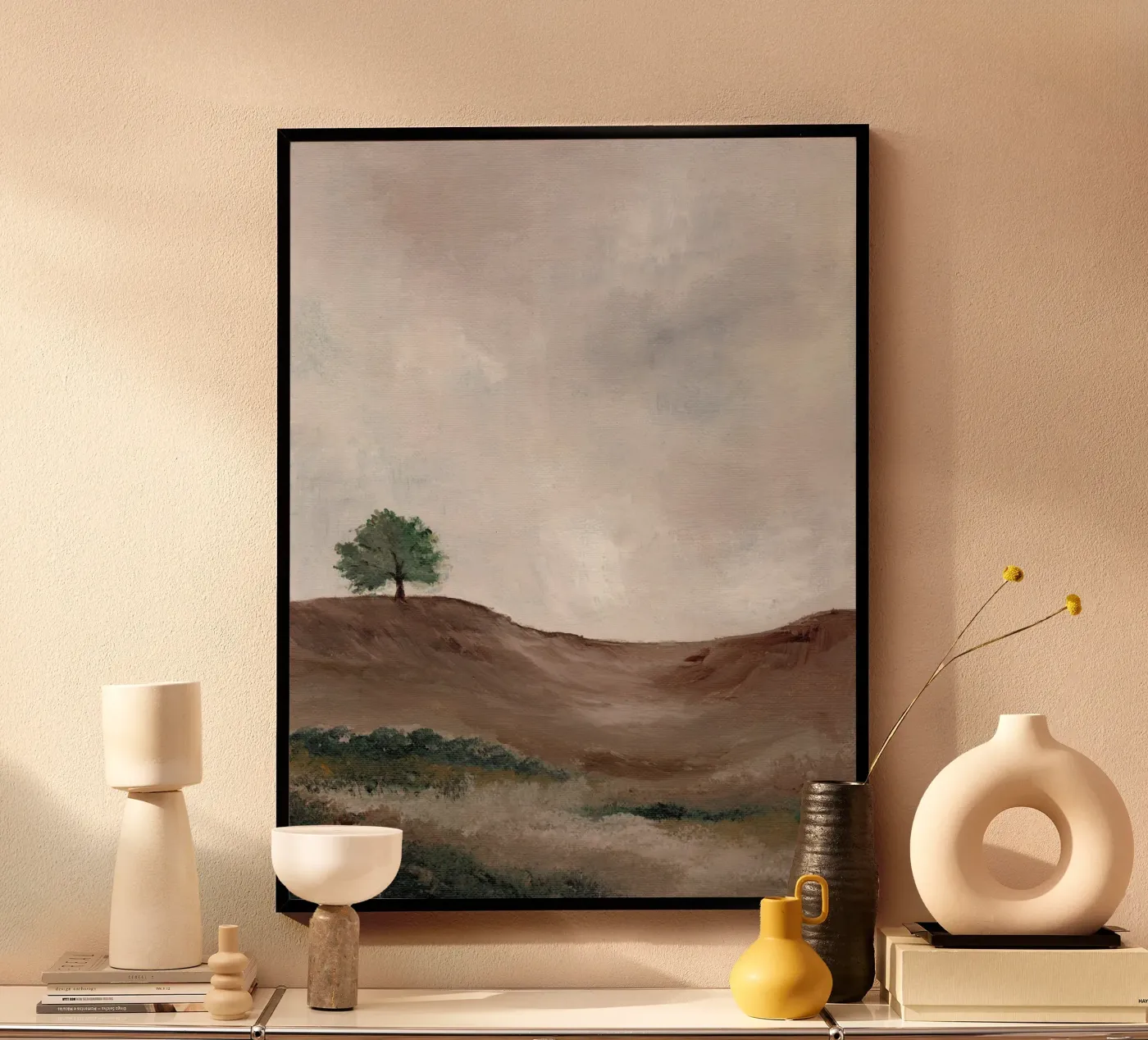 Lone Tree poster by Nikitajariwala