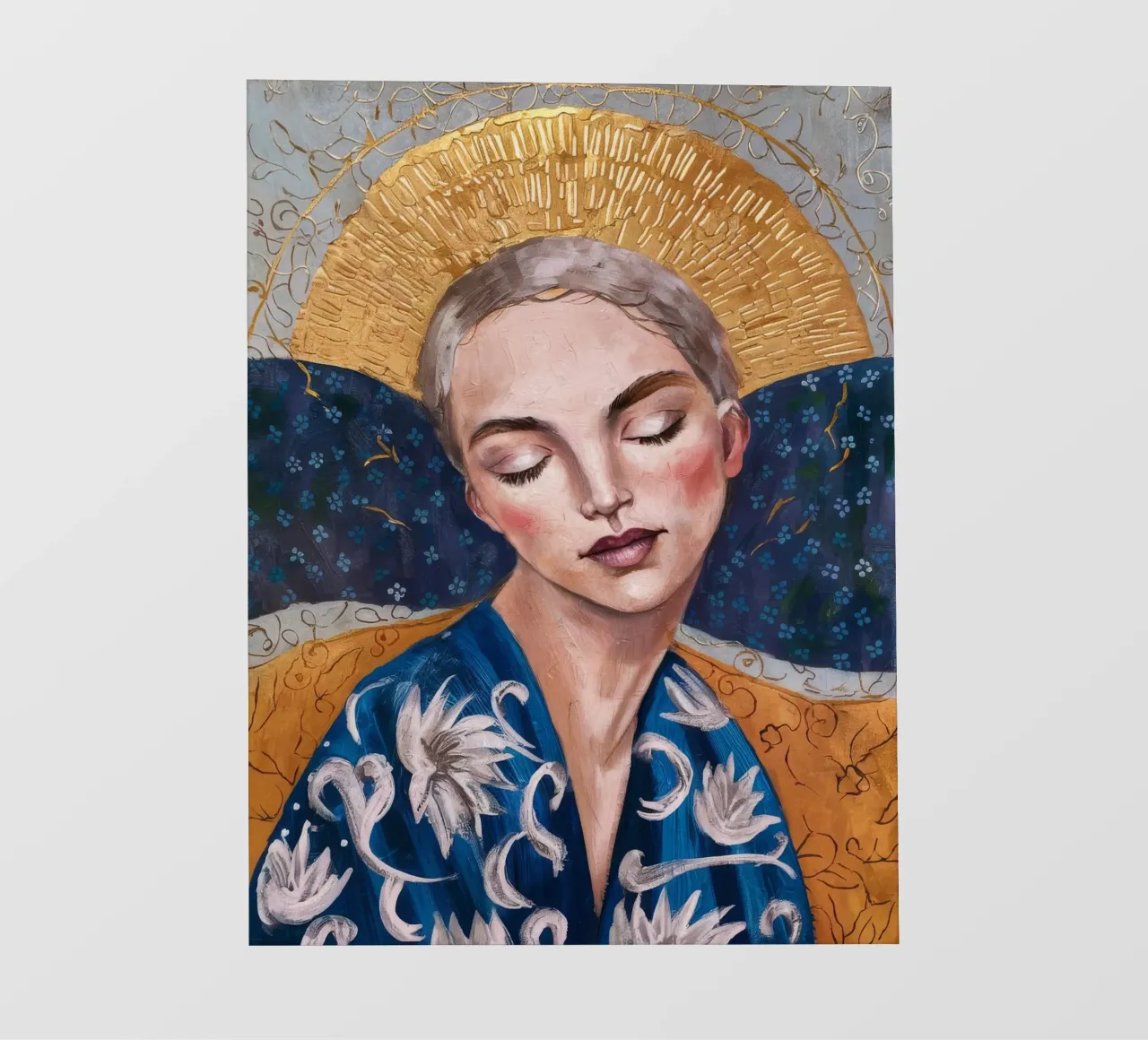 Sogno d'Azzurro Aureole telo in pvc da Vivid Reverie
