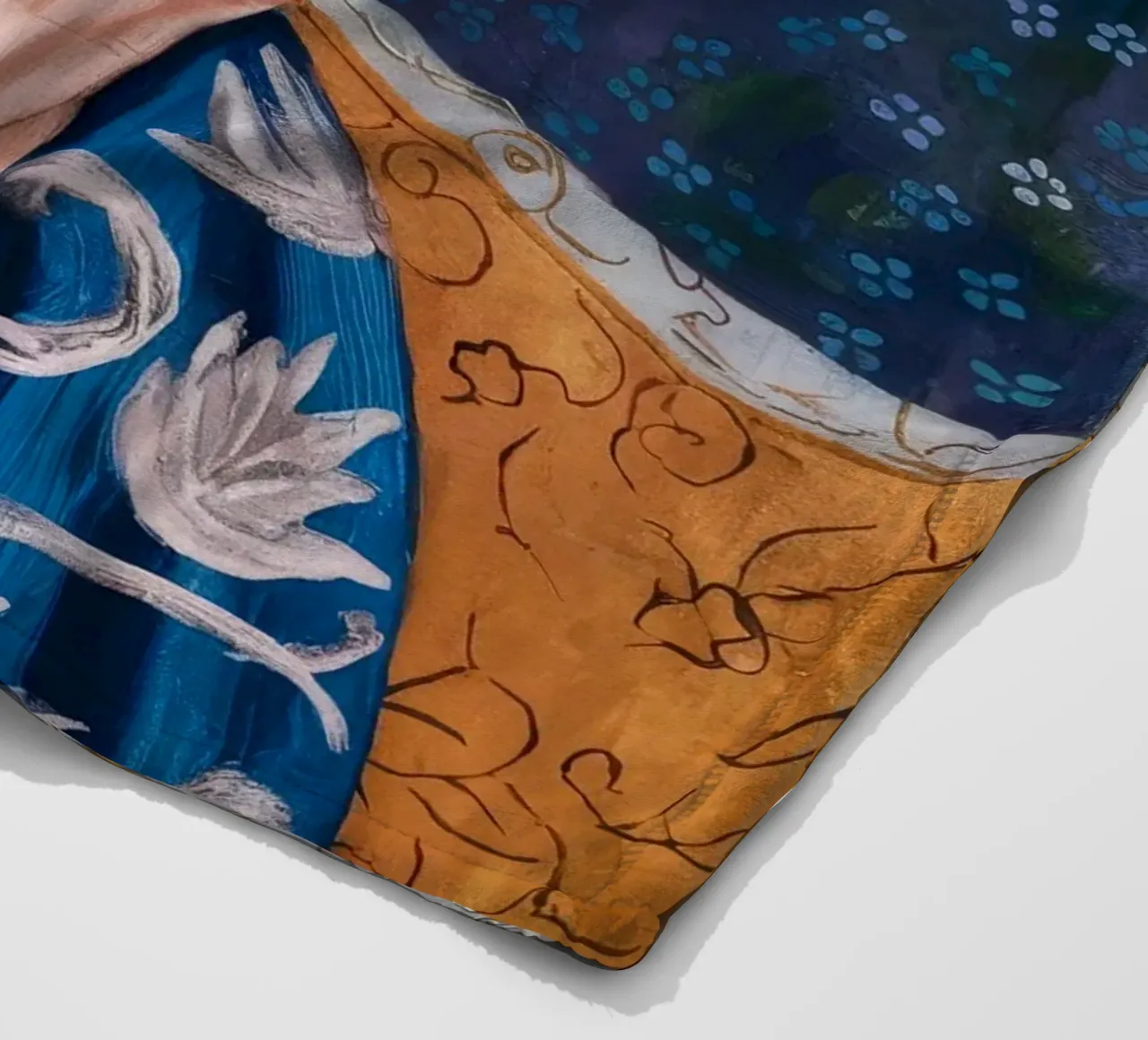 Sogno d'Azzurro Aureole coperta in pile da Vivid Reverie