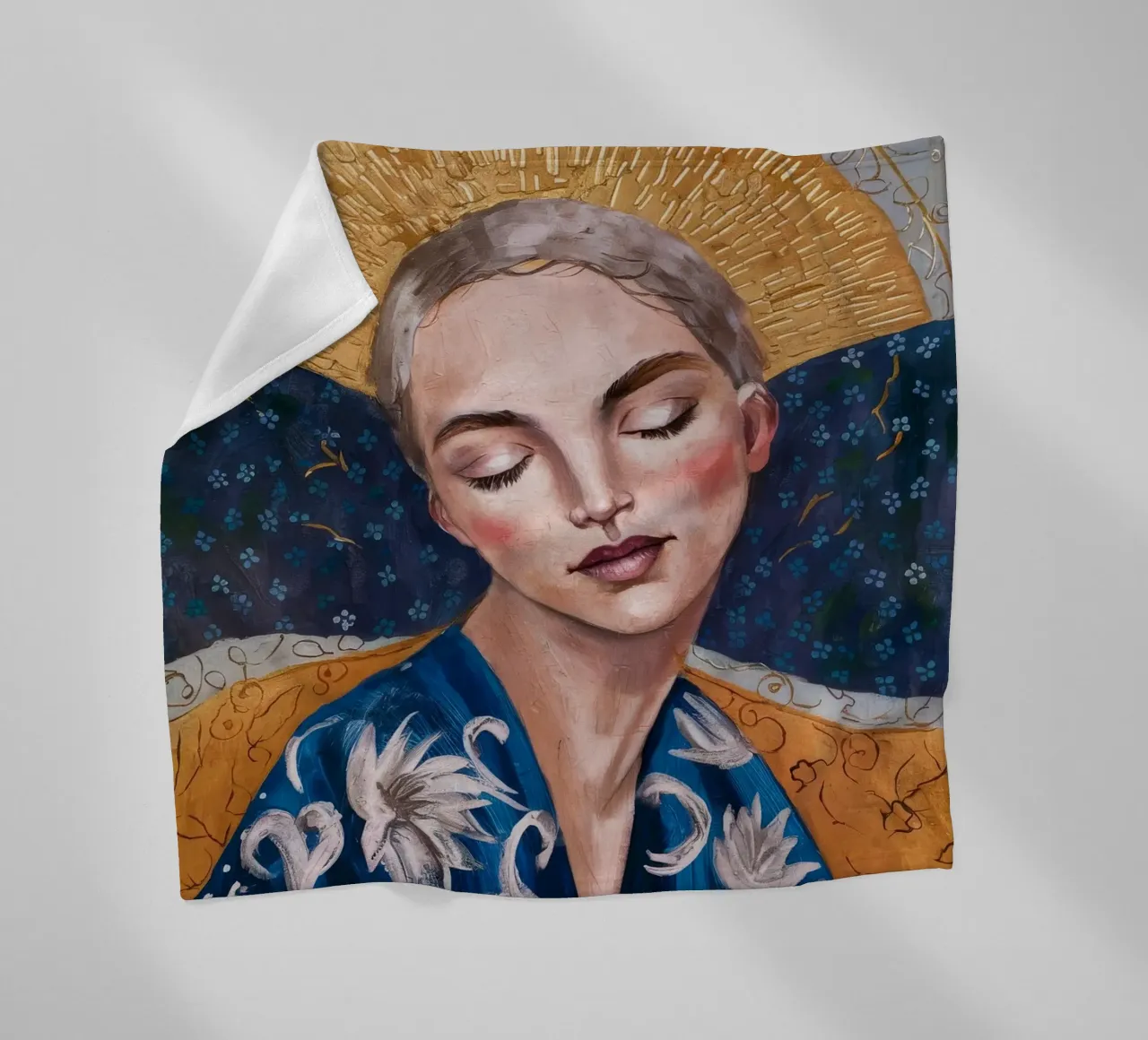 Sogno d'Azzurro Aureole coperta in pile da Vivid Reverie