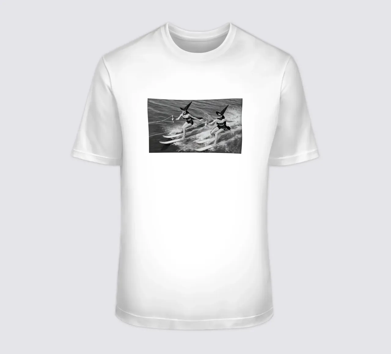 Streghe dello sci nautico t-shirt da Black And White