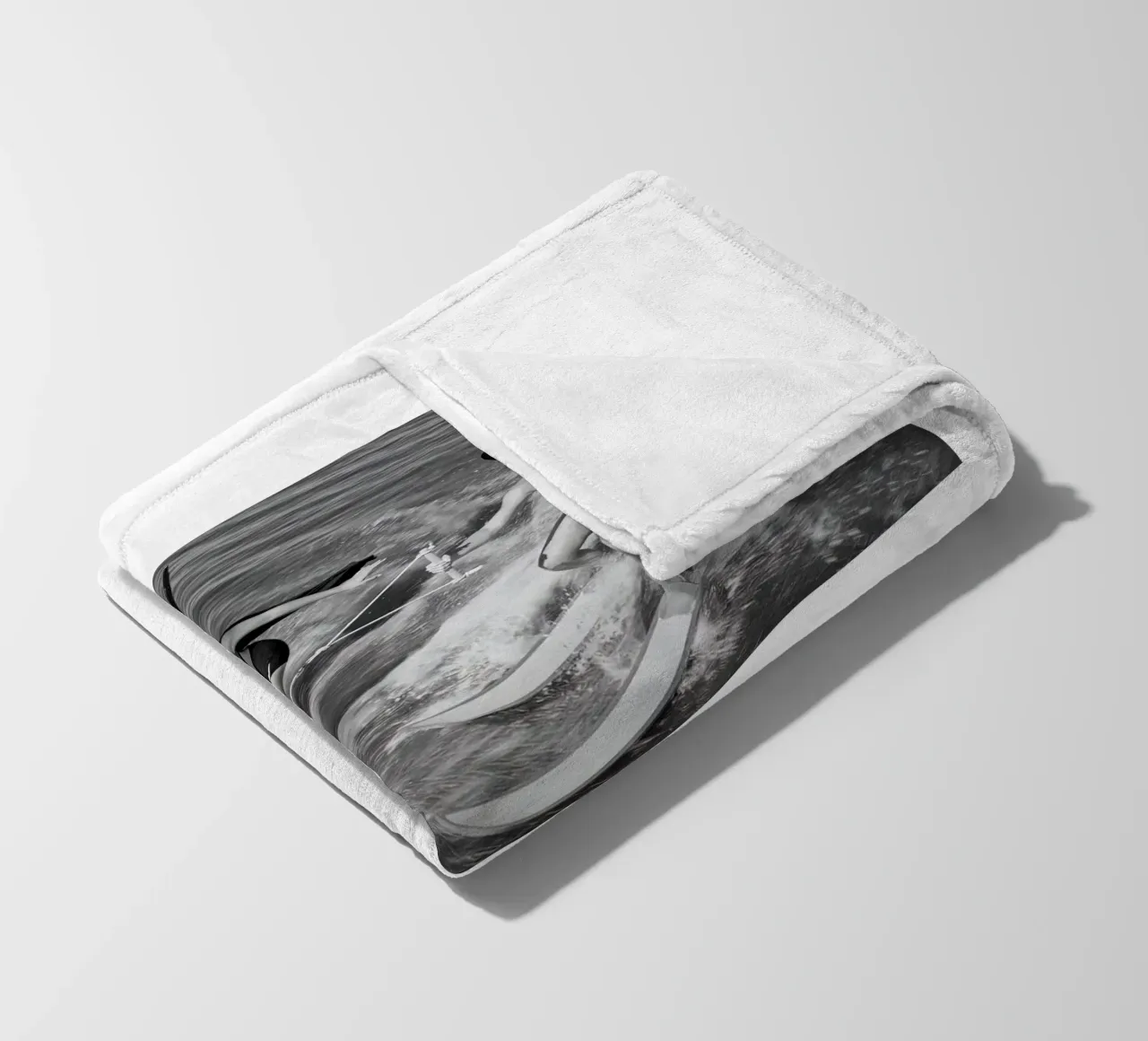 Streghe dello sci nautico coperta in pile da Black And White